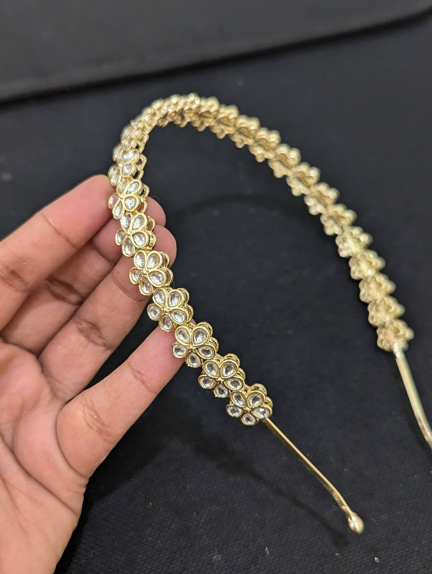 Kundan Head band - D3