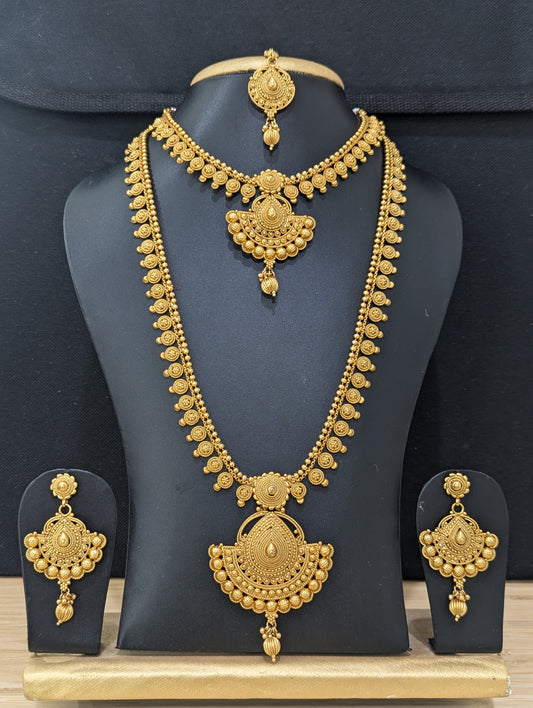 Gold plated Bridal Combo Set