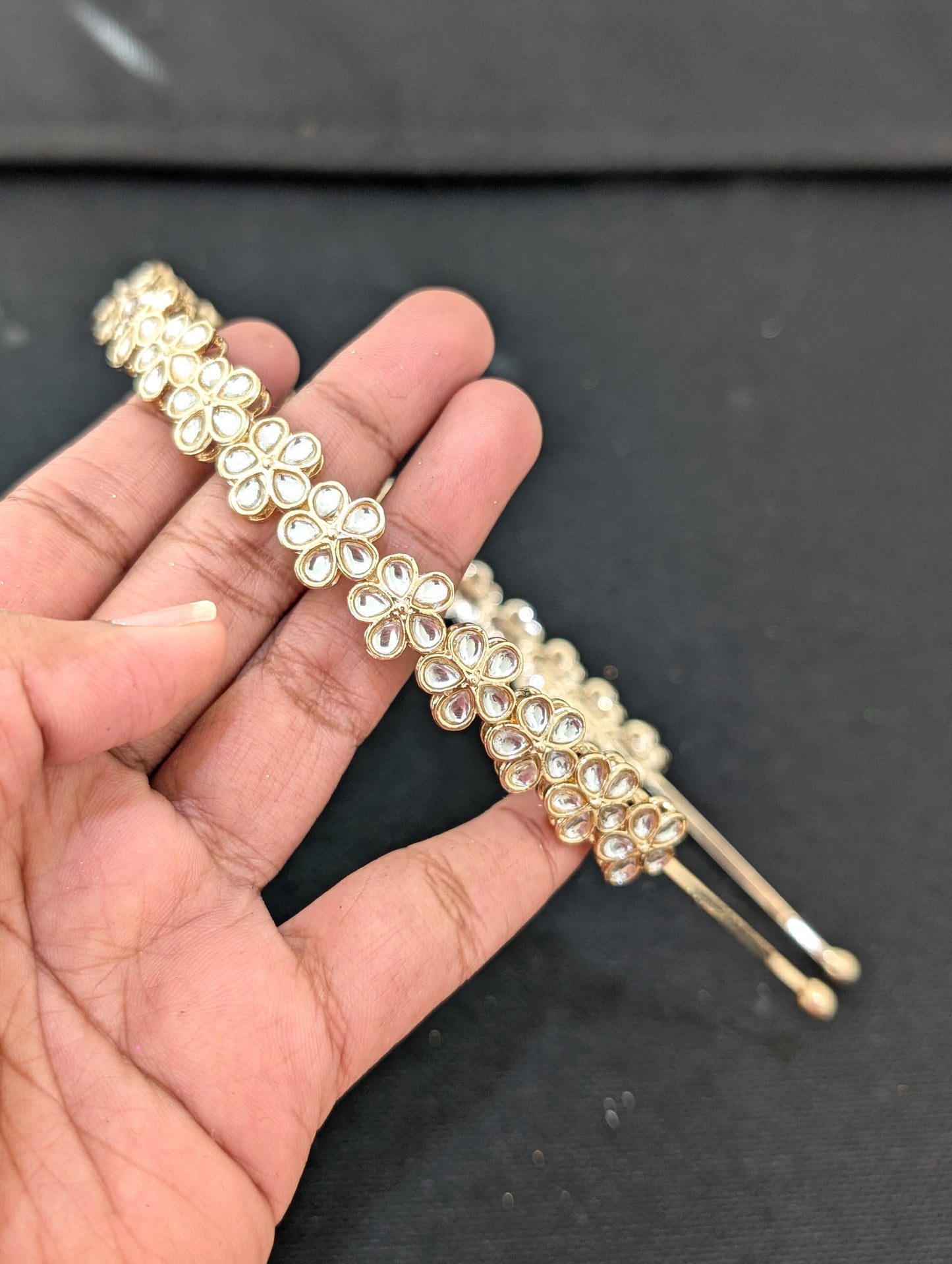 Kundan Head band - D2