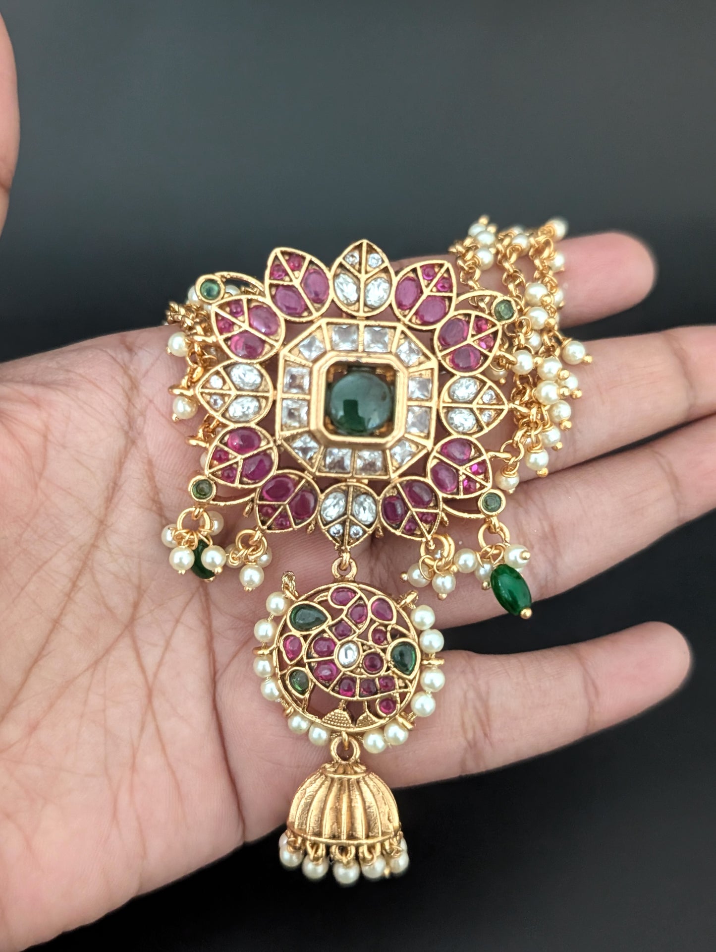 Kemp Bridal Clip on Hair brooch