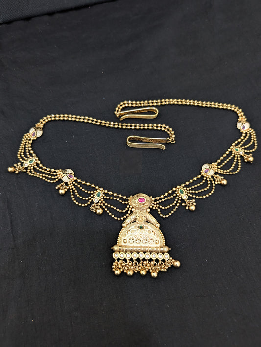 Gold plated Kemp Hip Chain / Waist Belt / Belly Chain