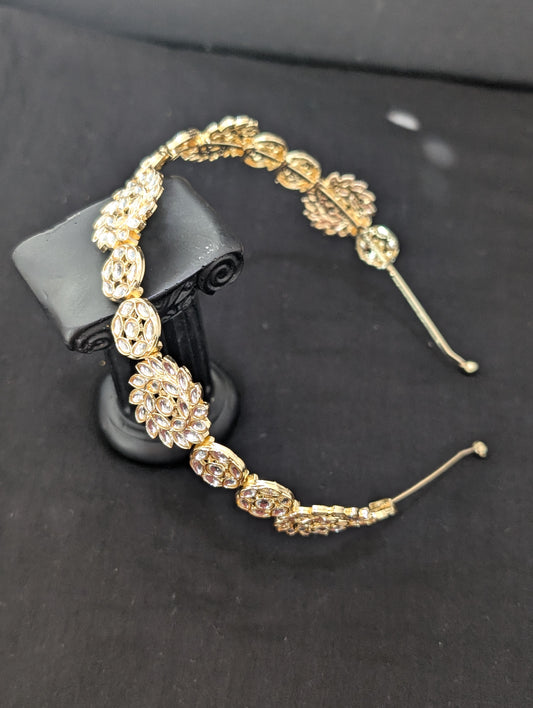 Kundan Head band - D4