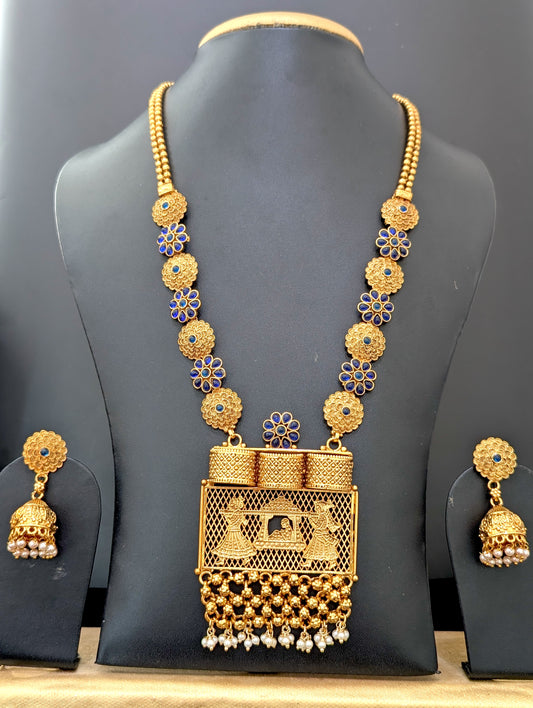Wedding theme Pendant Long chain set