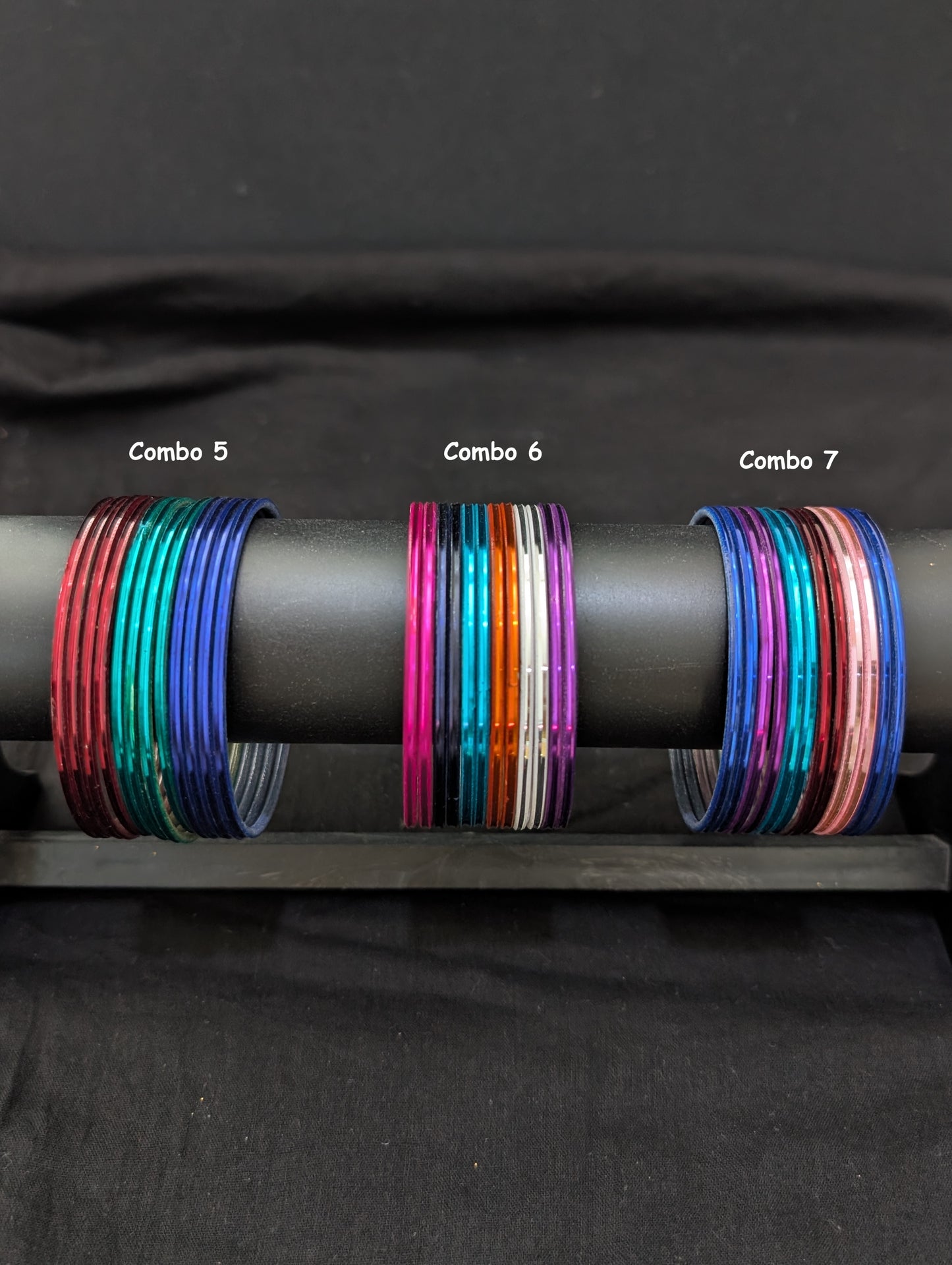 Clearance - Thin Plain Metal Bangles - 1 dozen