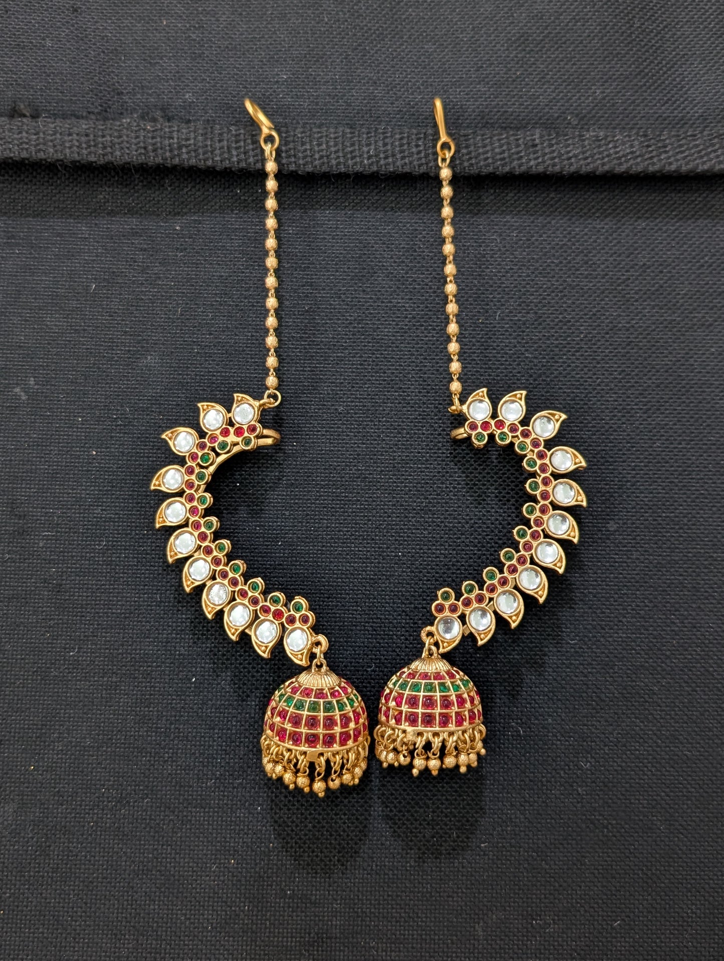Kemp Cuff Jhumka Earrings