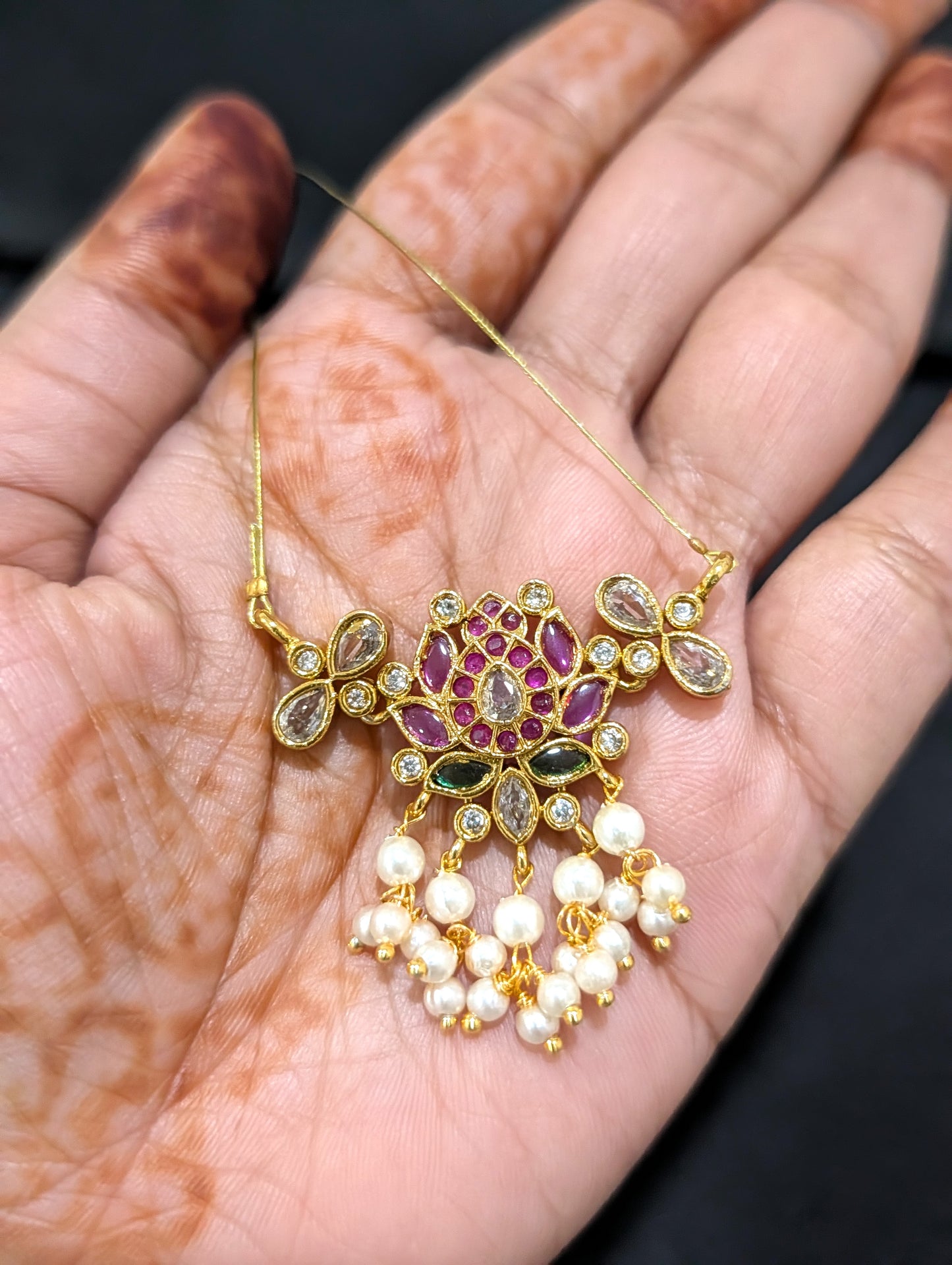 Minimalistic Choker Necklace set - D1