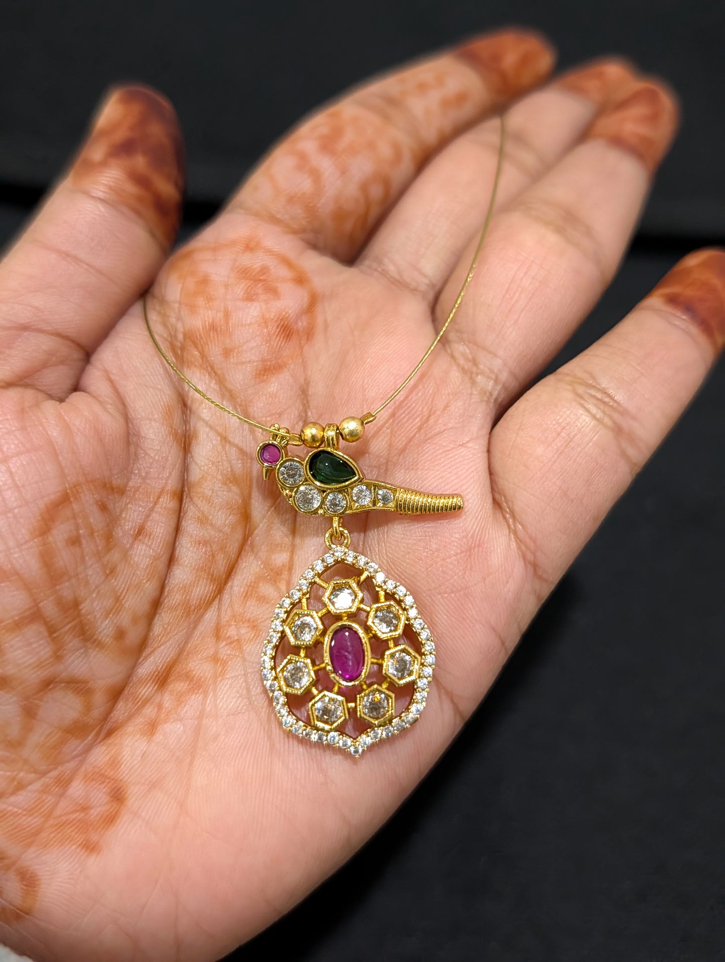 Minimalistic Choker Necklace set - D2