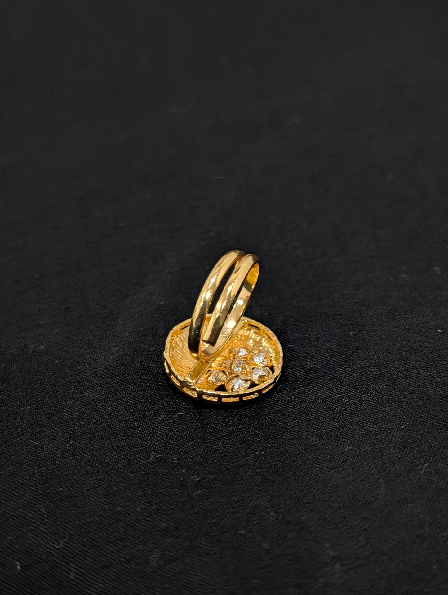 Enamel Kundan stone adjustable Finger rings