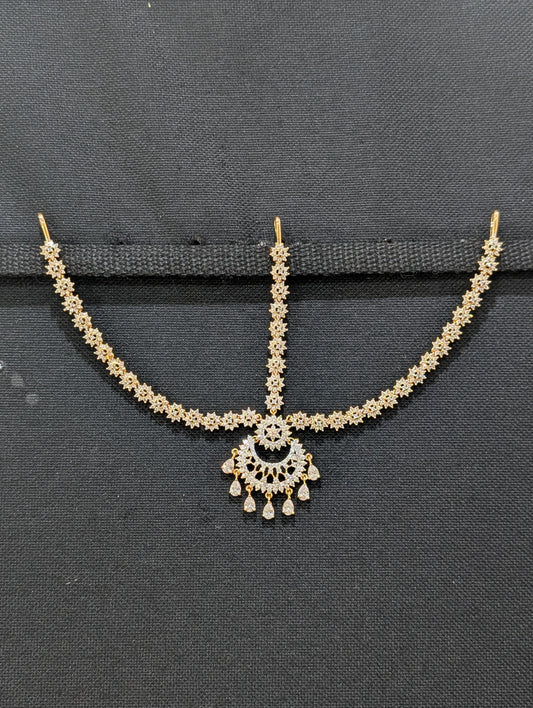 Chandbali CZ Grand Nethi Chutti / Damini / Maang Tikka