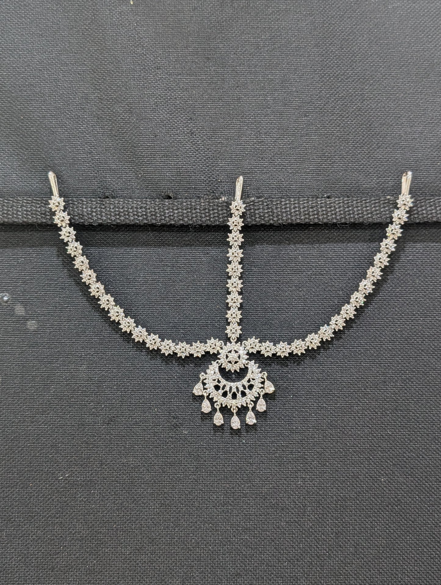 Dual line ball chain Gold plated Polki Anklets