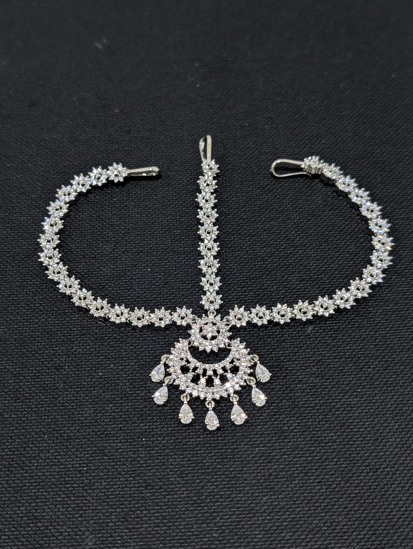 Chandbali CZ Grand Nethi Chutti / Damini / Maang Tikka