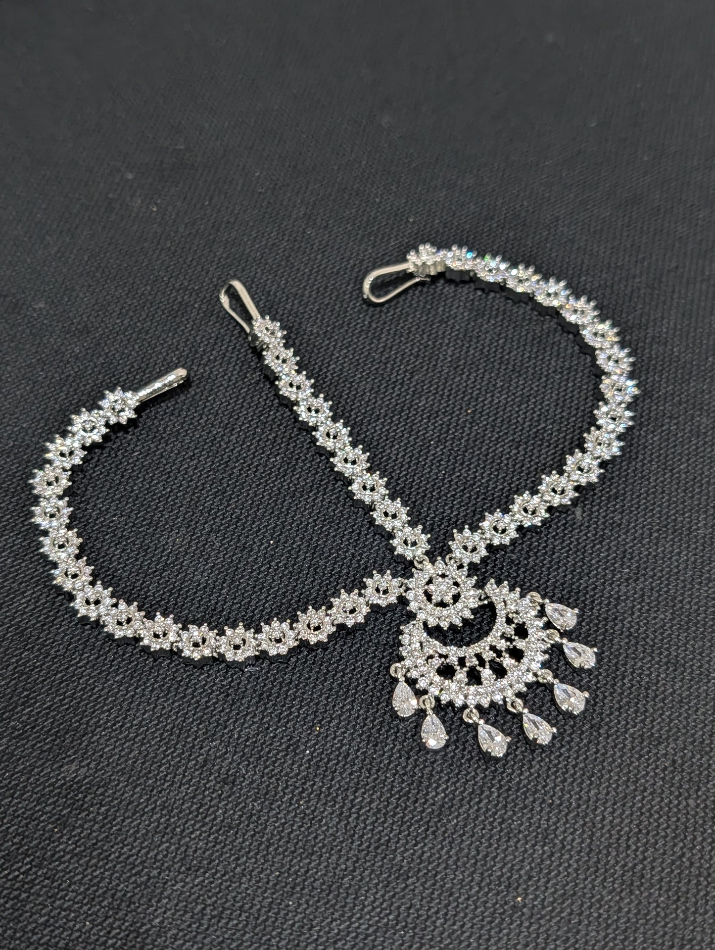 Chandbali CZ Grand Nethi Chutti / Damini / Maang Tikka