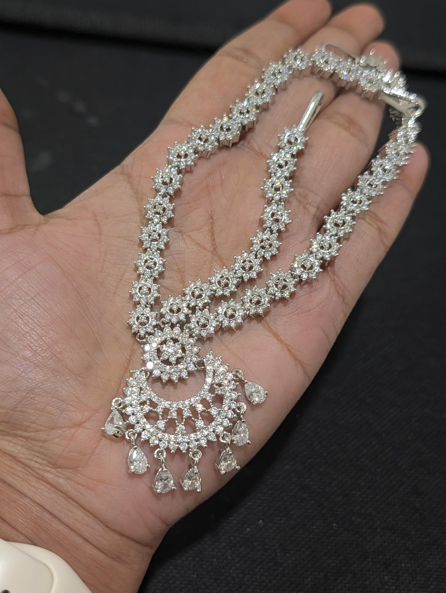 Chandbali CZ Grand Nethi Chutti / Damini / Maang Tikka