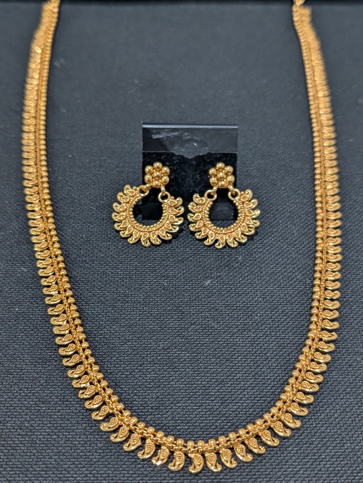 Classic Mango Haram Gold plated Necklace set