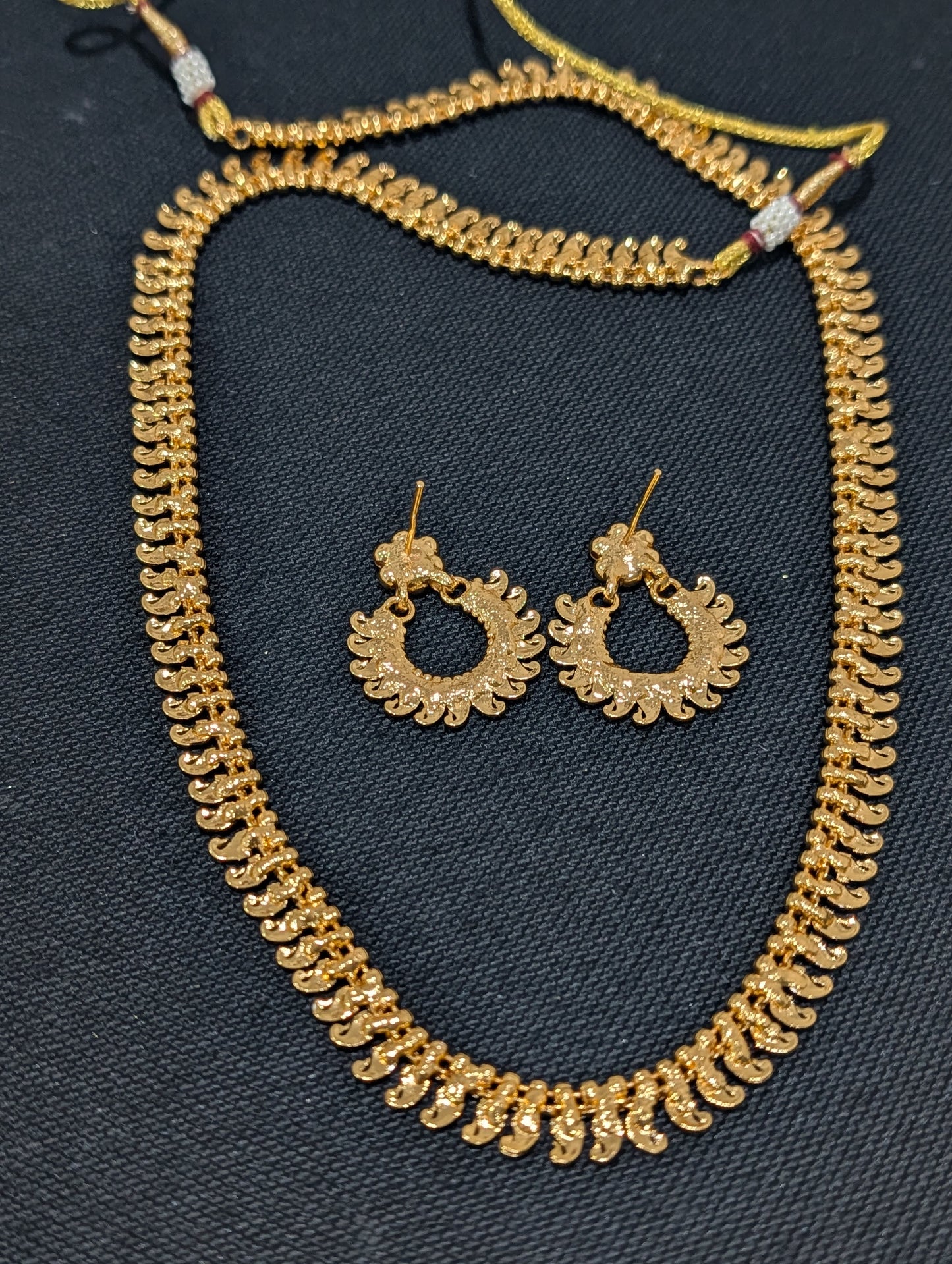 Classic Mango Haram Gold plated Necklace set