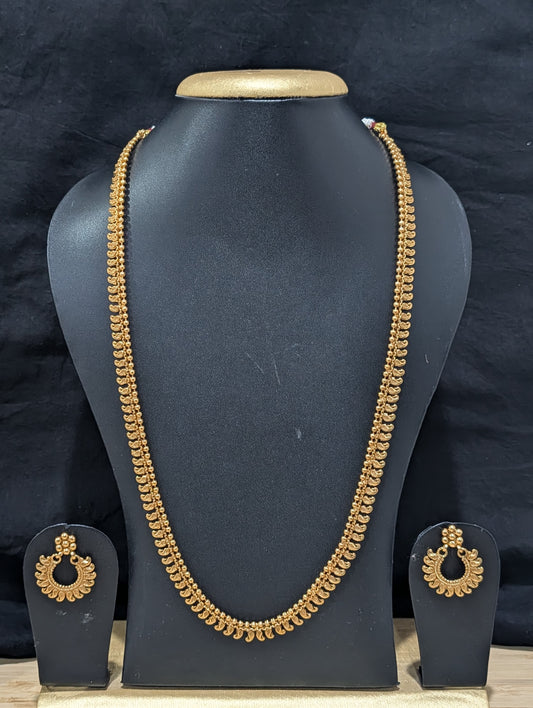 Classic Mango Haram Gold plated Necklace set