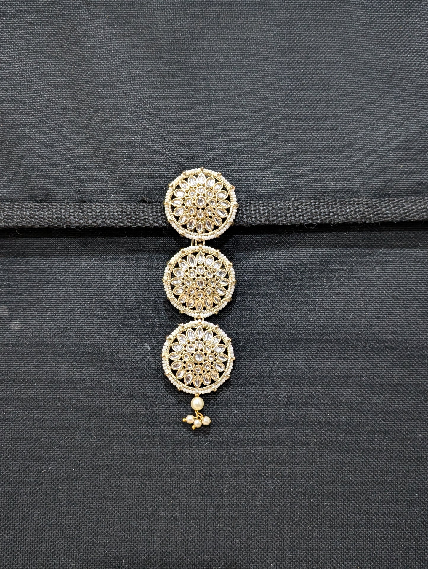 Kundan Hair Accessory for plaits - D5