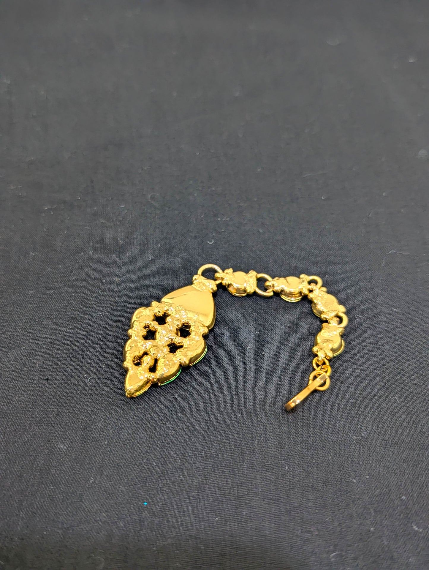 Diamond design Kundan Maang Tikka