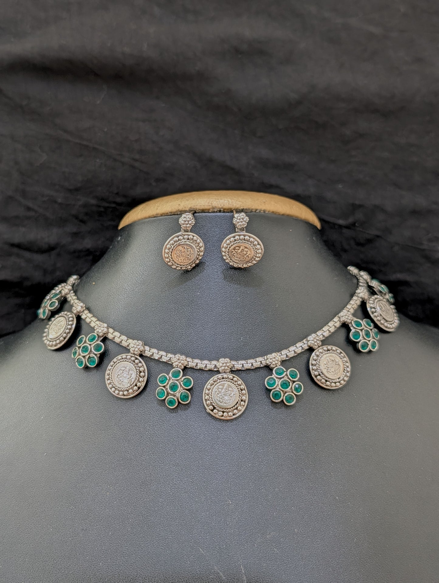 CLEARANCE SALE - Oxidized silver Choker Sets - Simpliful
