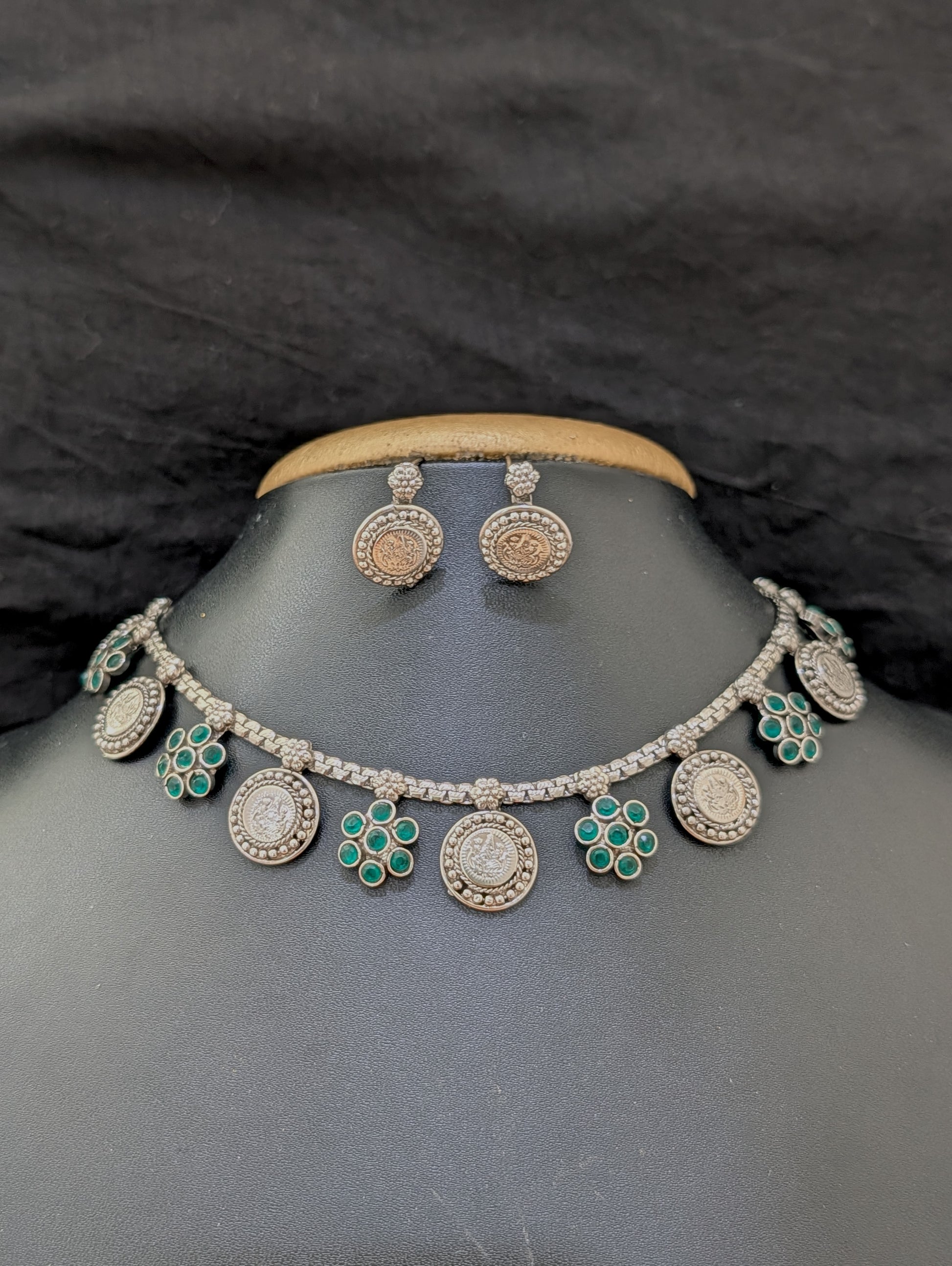 CLEARANCE SALE - Oxidized silver Choker Sets - Simpliful