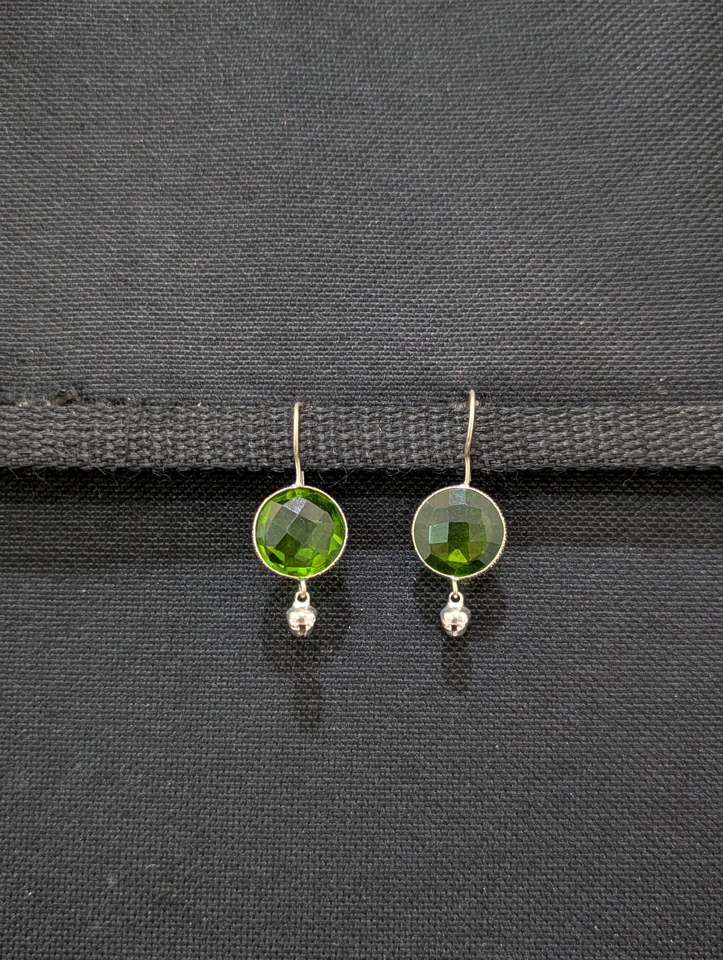 Oxidized silver colorful resin Earrings - Simpliful