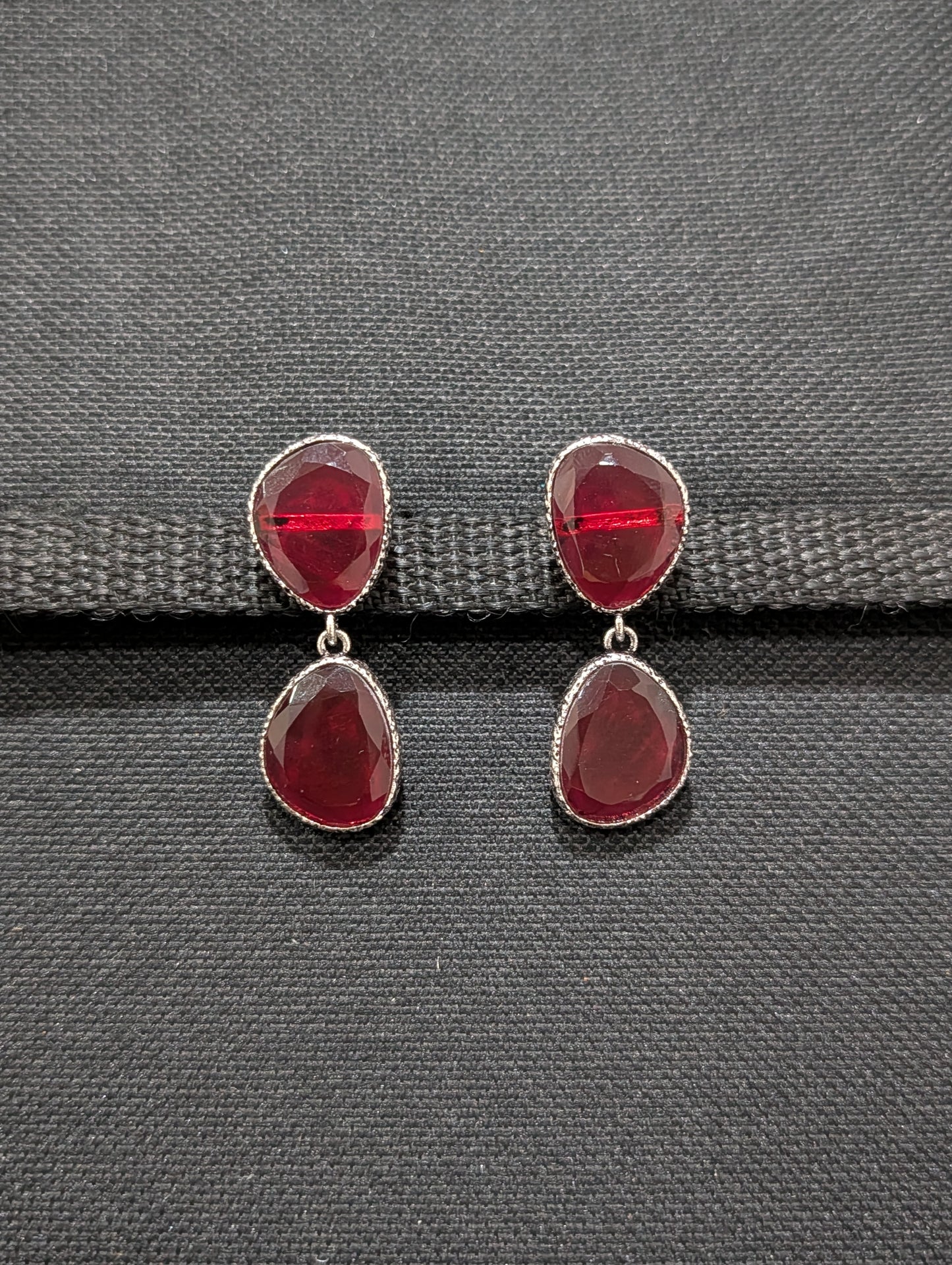 Colorful Resin stone Casual Earrings - Simpliful
