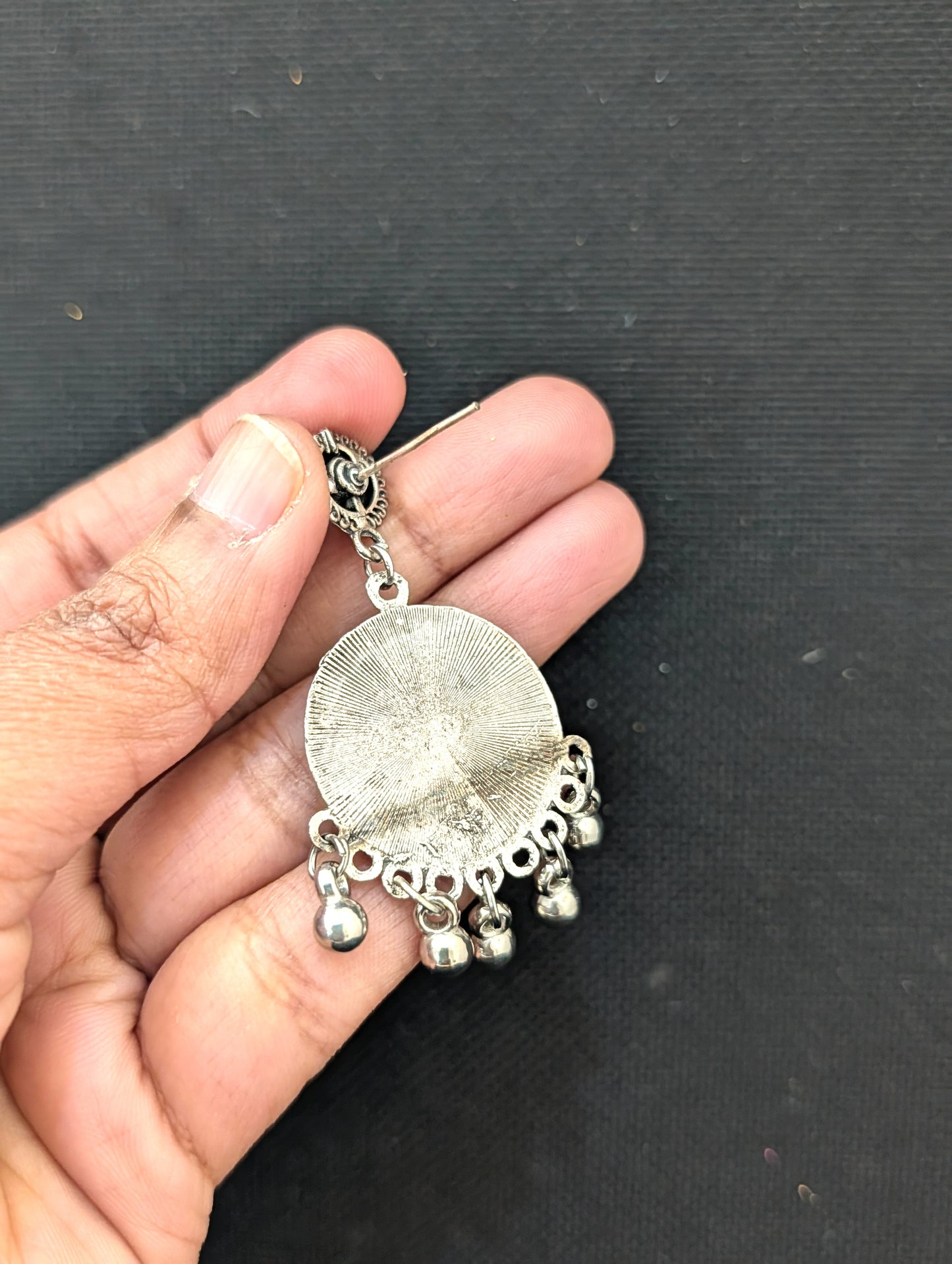 Lightweight Peacock design dangling Earrings - Simpliful