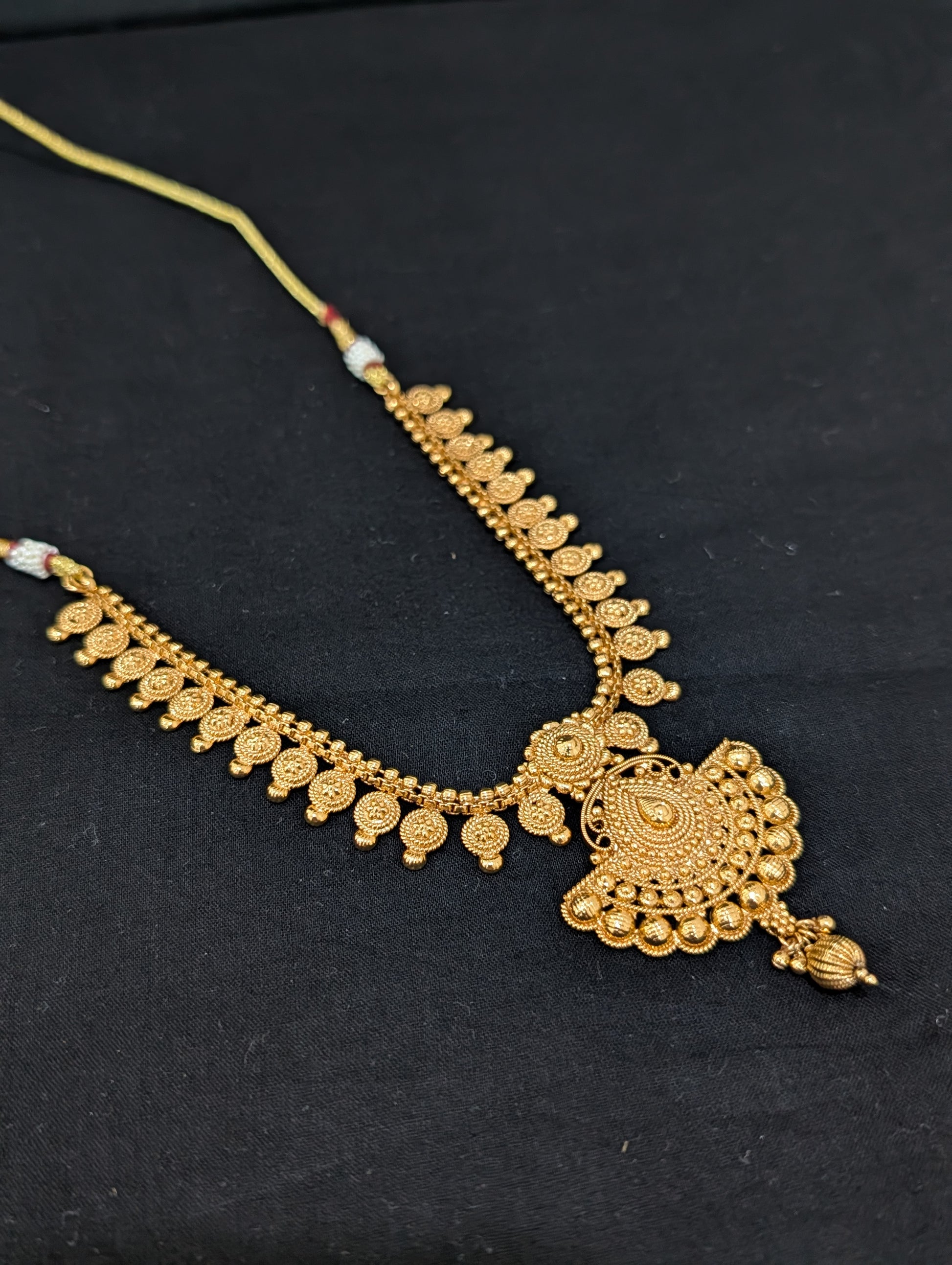 Gold plated Bridal combo set - D3 - Simpliful