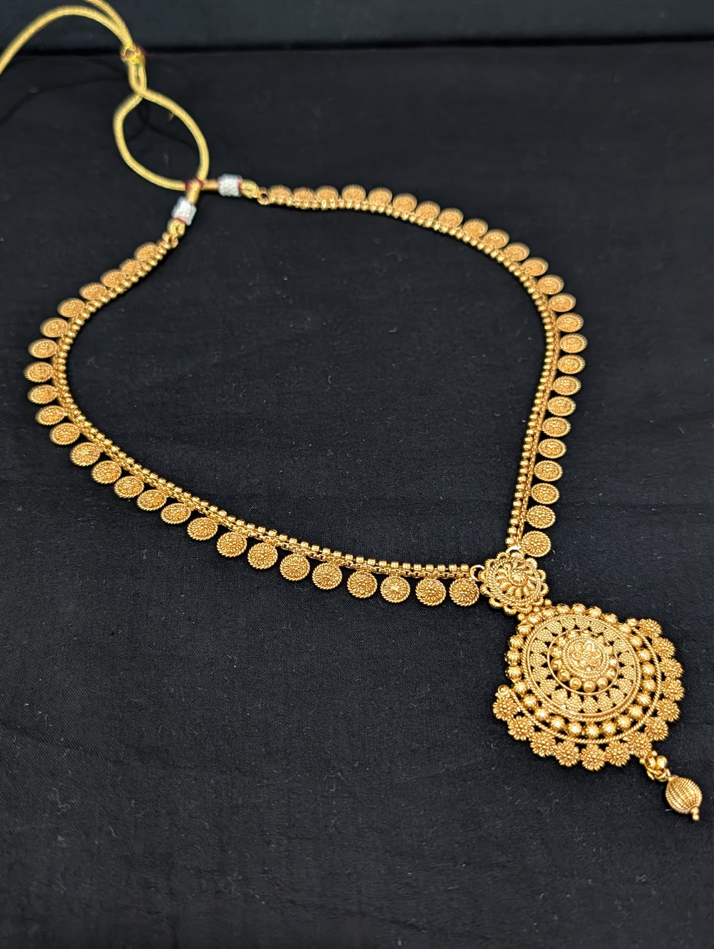 Gold plated Bridal combo set - D4 - Simpliful
