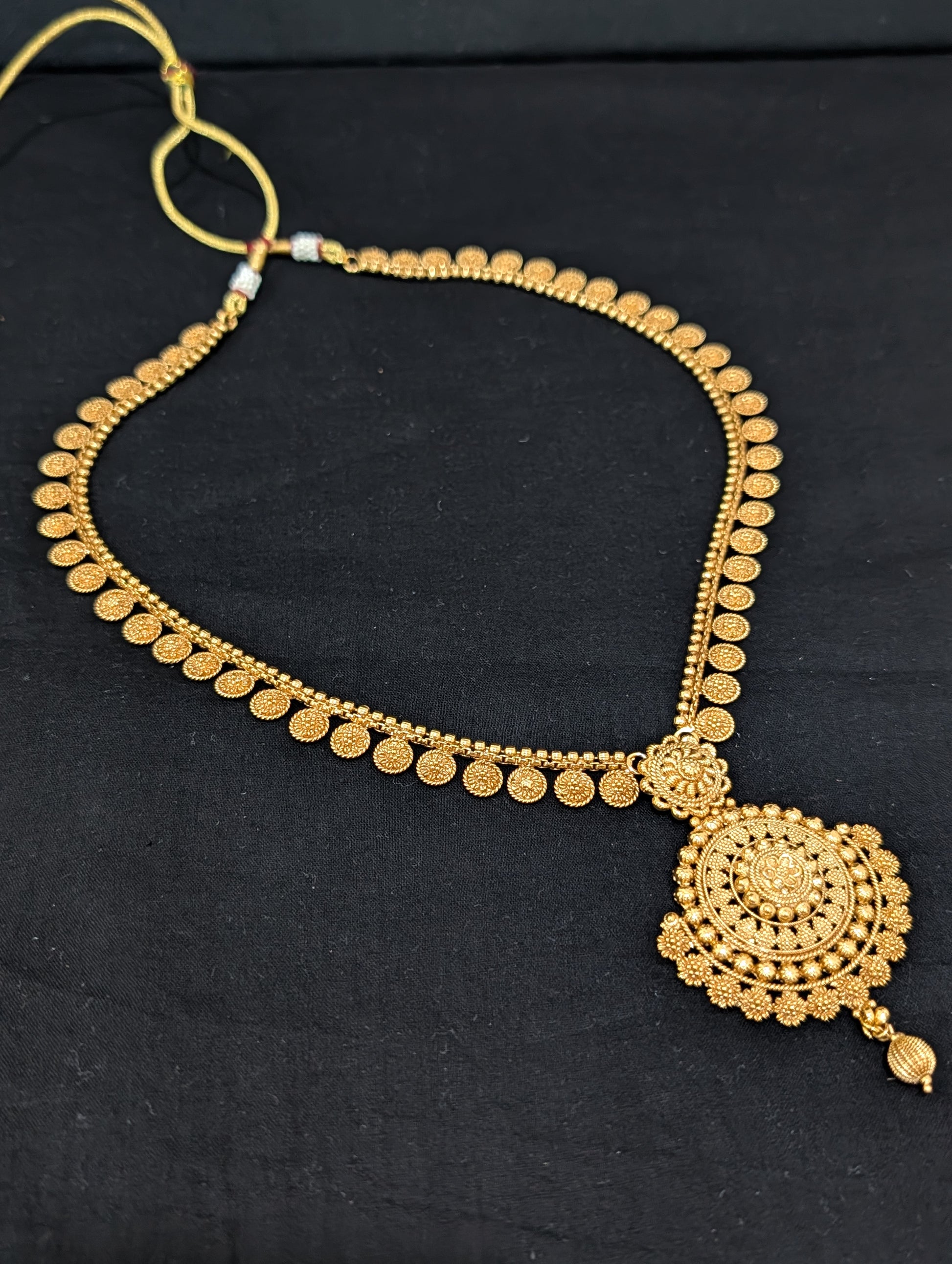 Gold plated Bridal combo set - D4 - Simpliful