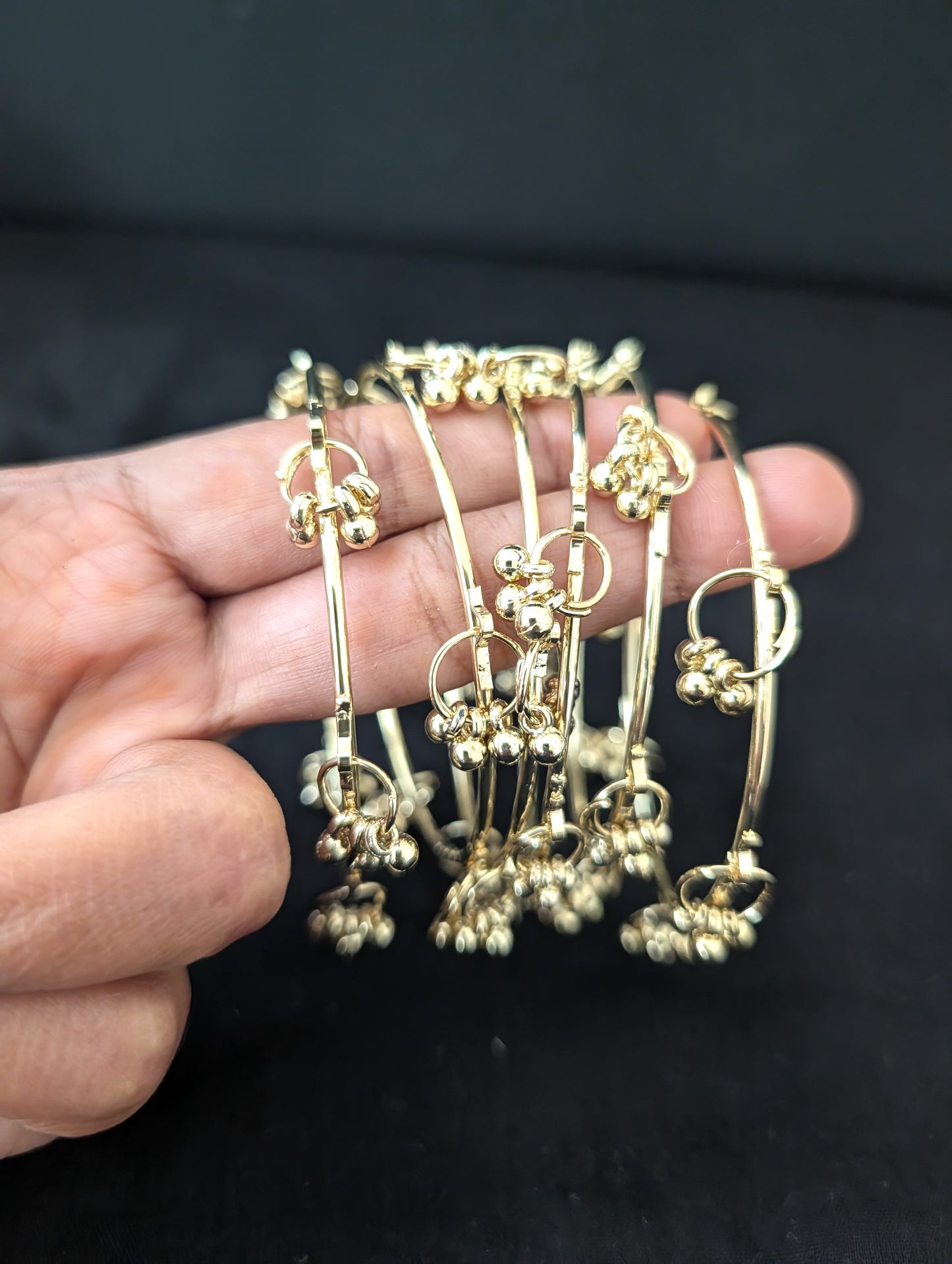 Kashmiri corner Bangles - Set of 6