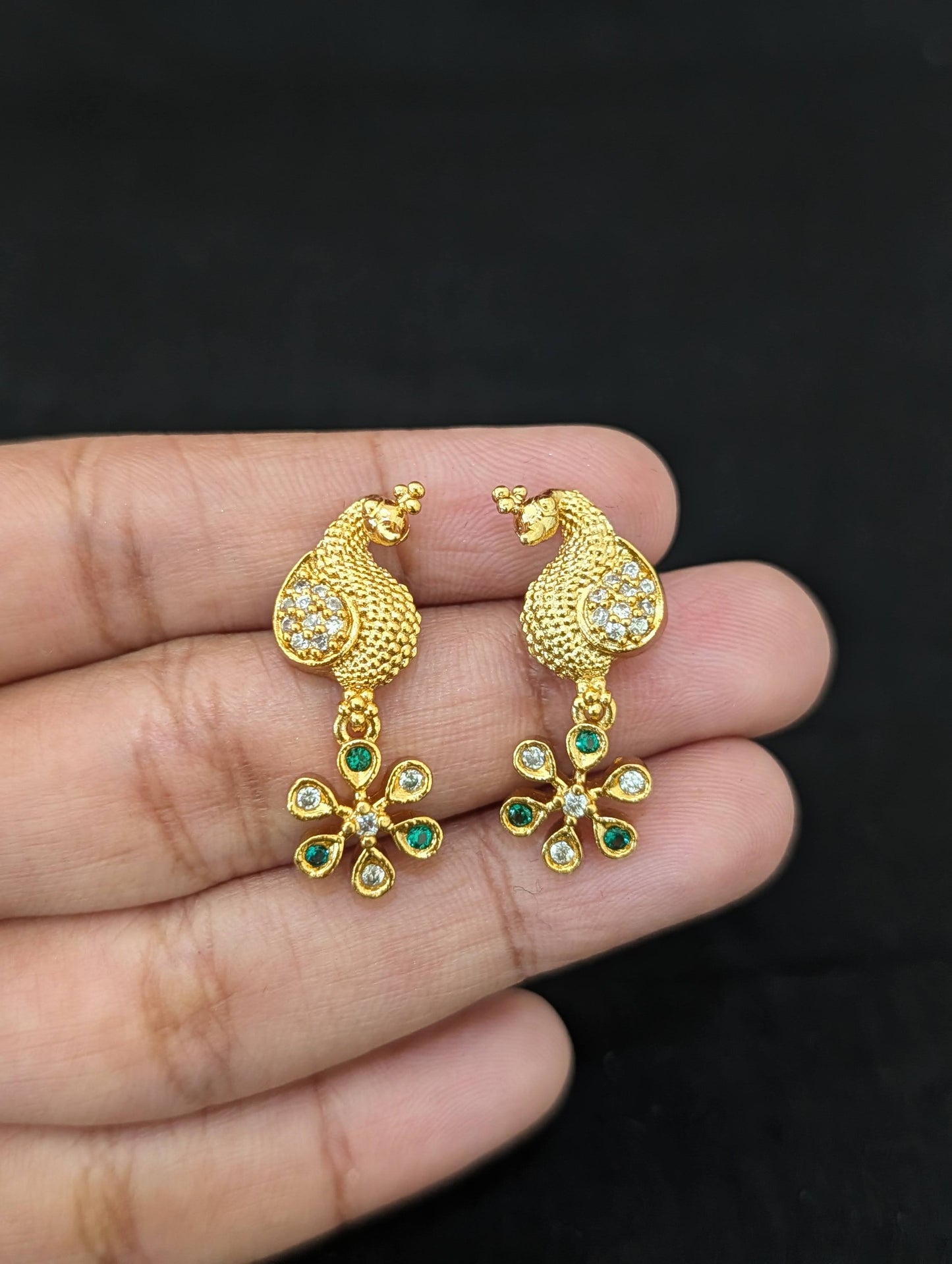 Bright gold plated Lakshmi ji Choker set