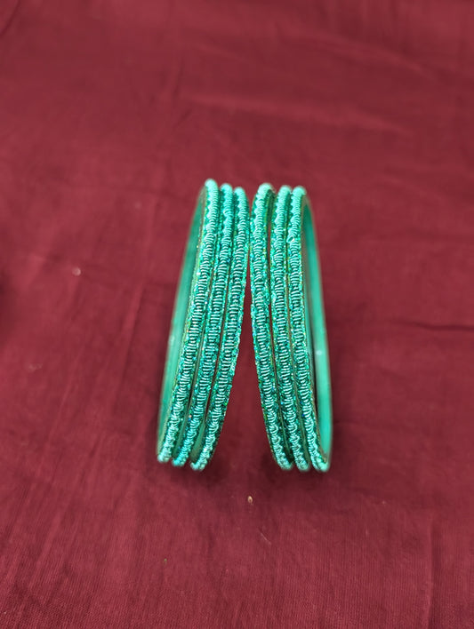 Clearance Glass Bangles - Set of 6 bangles - Simpliful