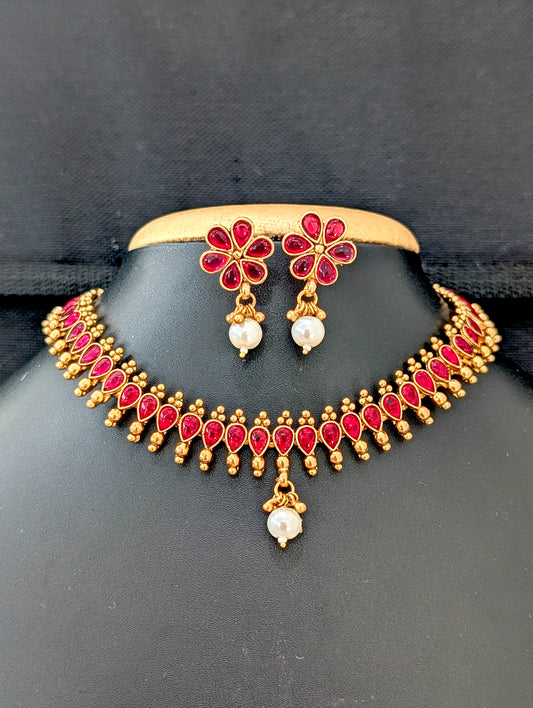 Teardrop Kemp Choker Stud set