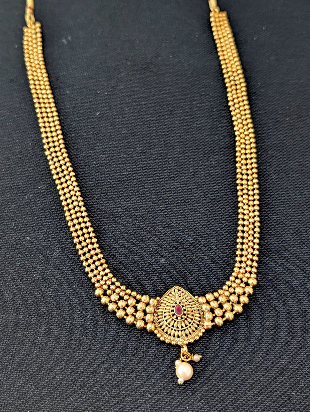 Gold plated Teardrop design combo set