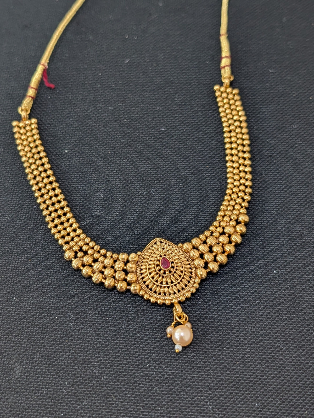 Gold plated Teardrop design combo set