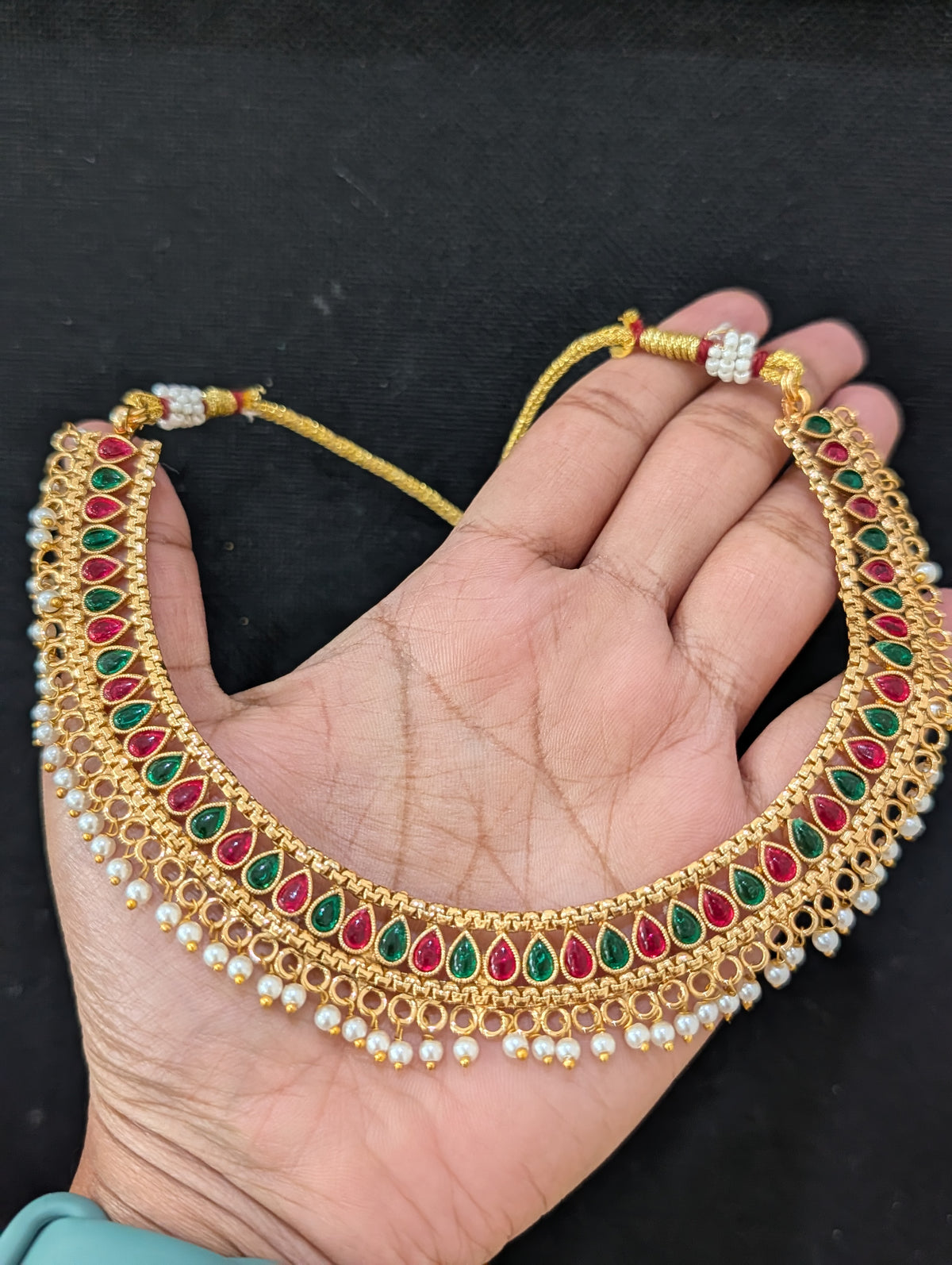 Teardrop Kemp Elegant Choker Necklace set - Simpliful