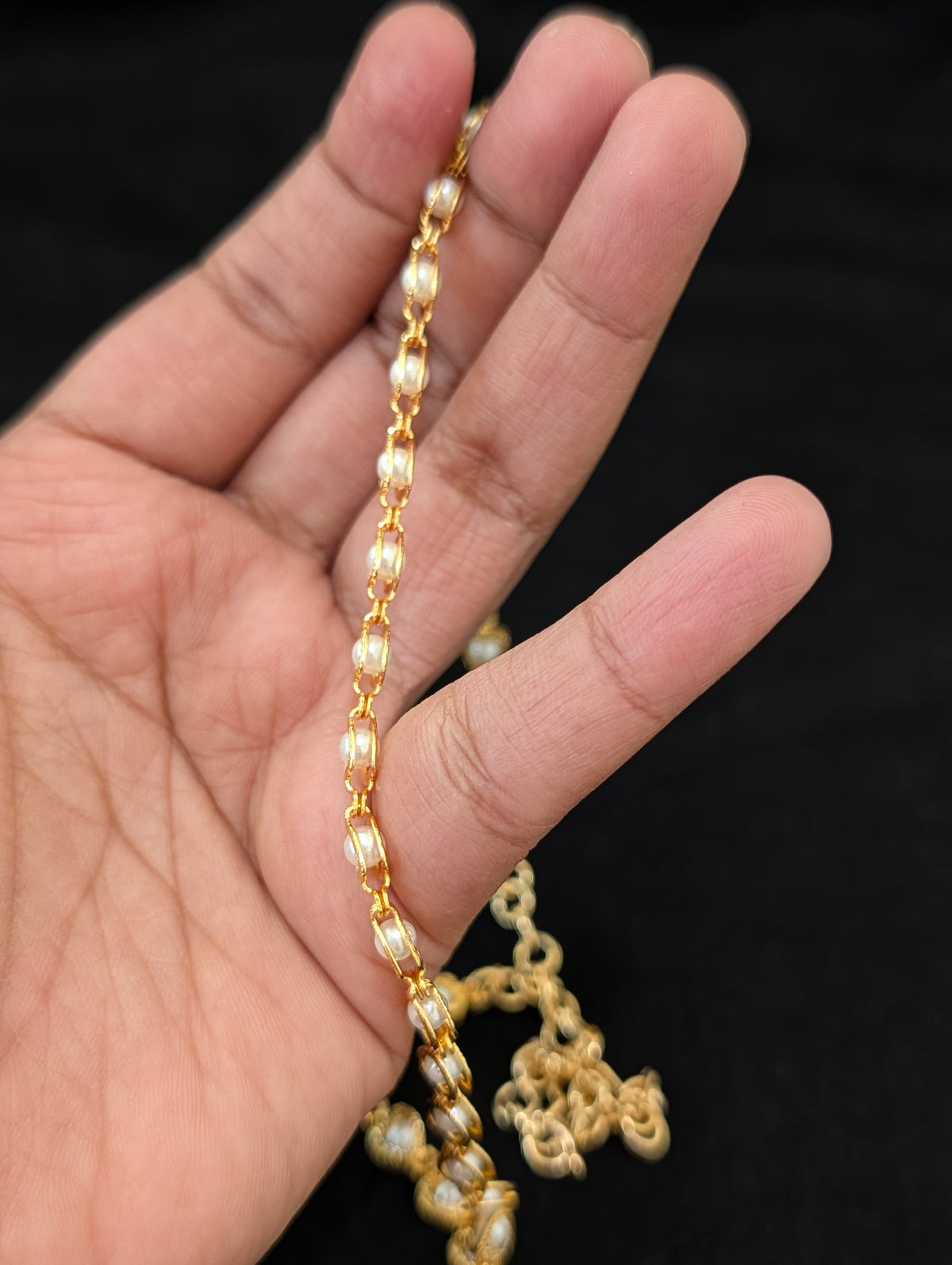 Single strand Heart shape Pearl Choker Necklace - Simpliful