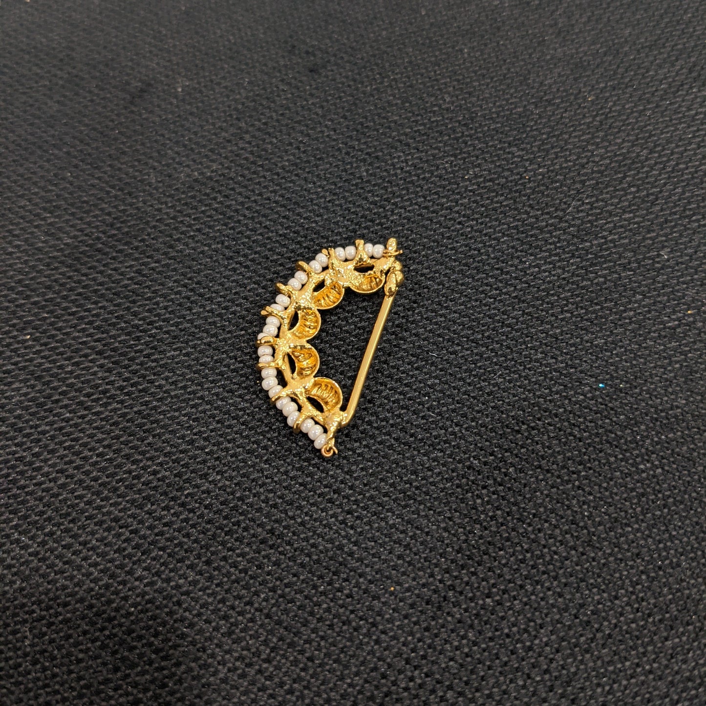 Arc design gold plated Indian Nose Pin