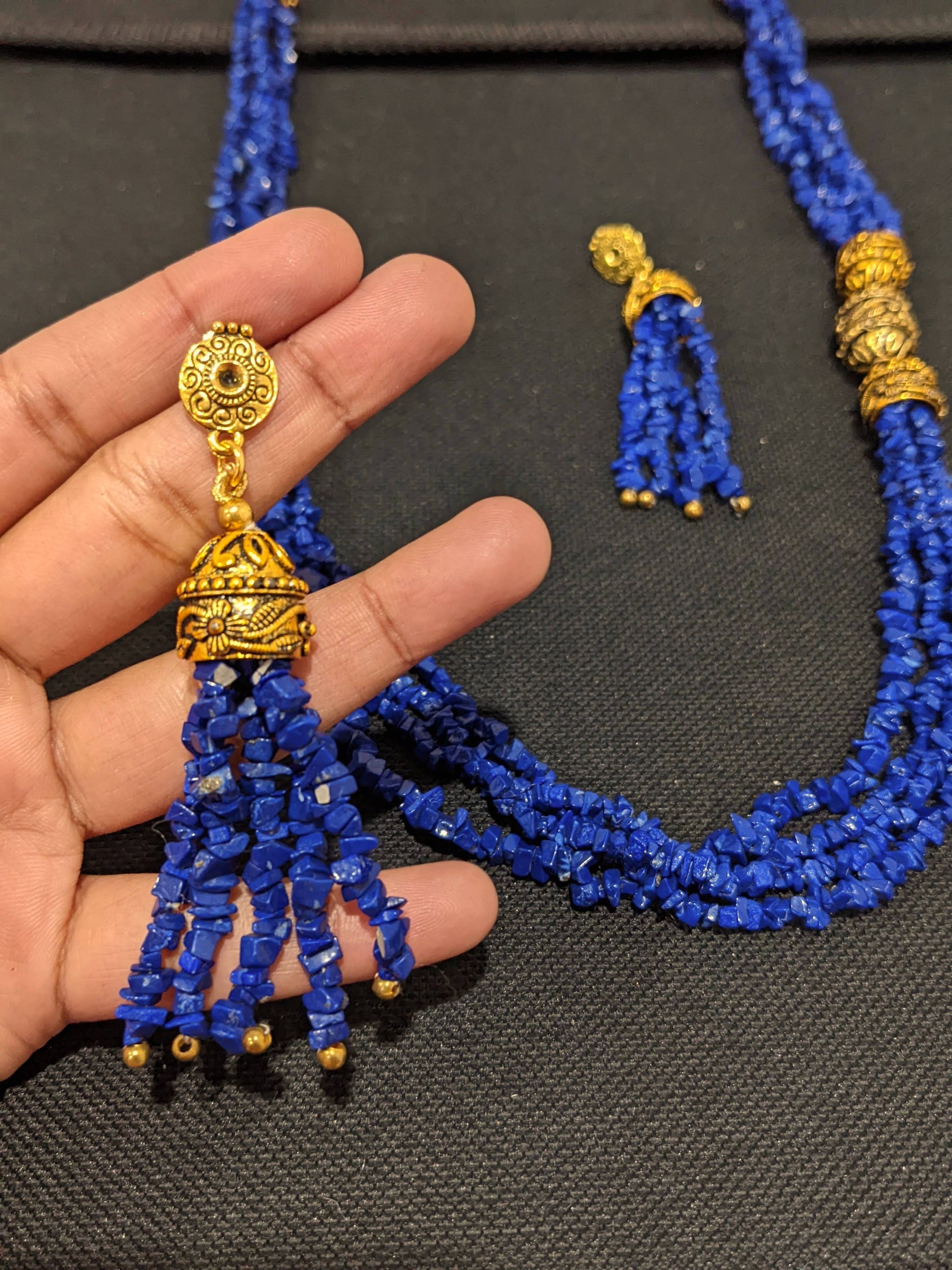 Wedding theme Pendant Long chain set – Simpliful Jewelry