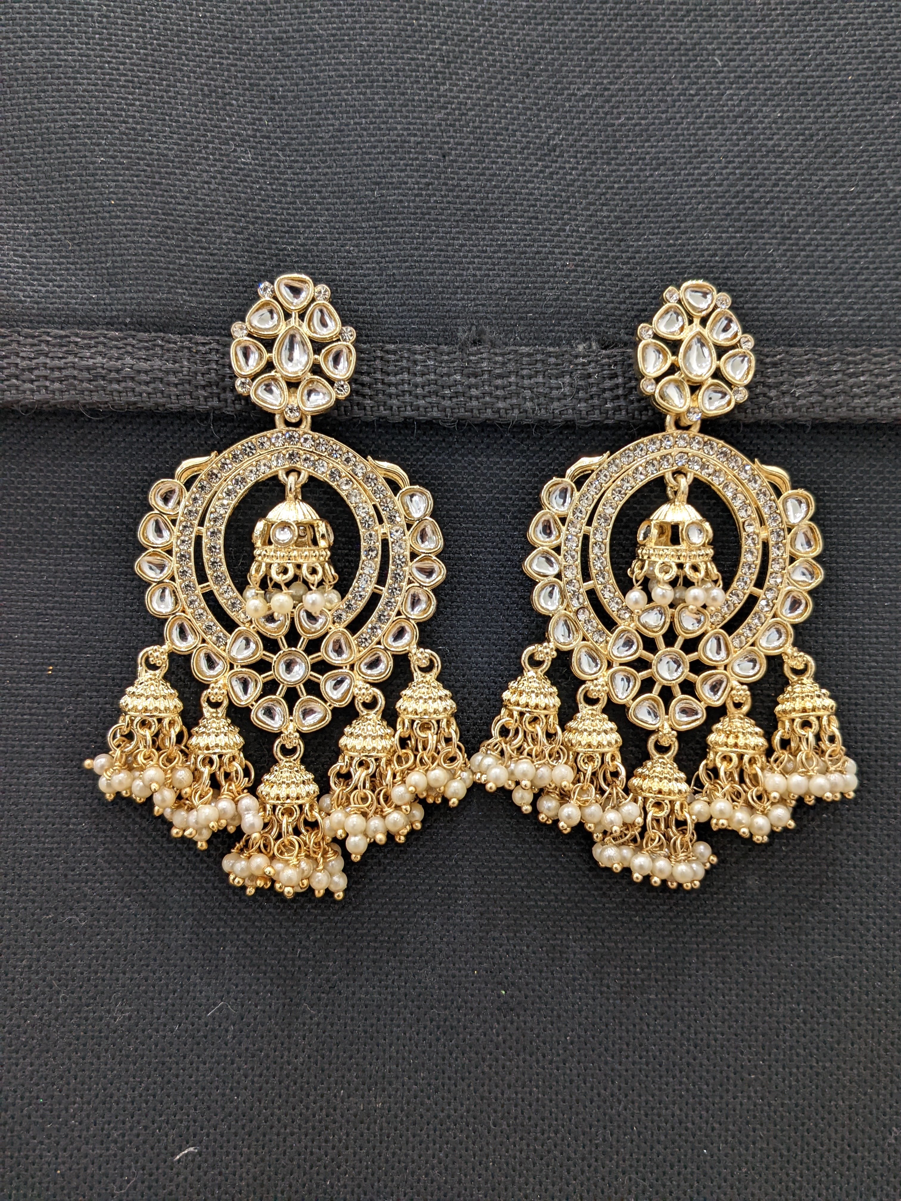 Women Earrings Jhumka Style Drop Down Earrings Fashion Jewelry Multi color  cryst | eBay