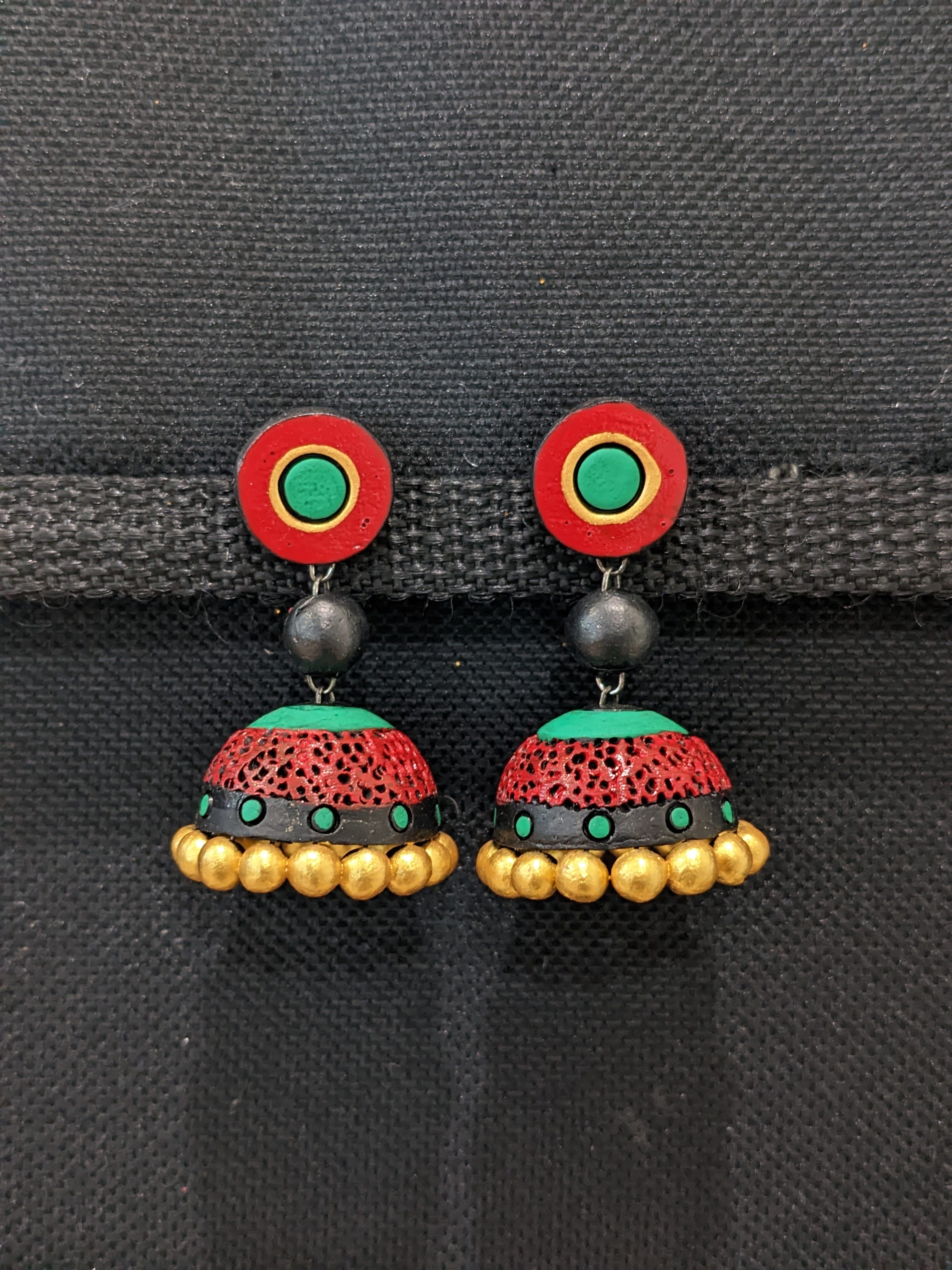 Kiya- Terracotta earrings