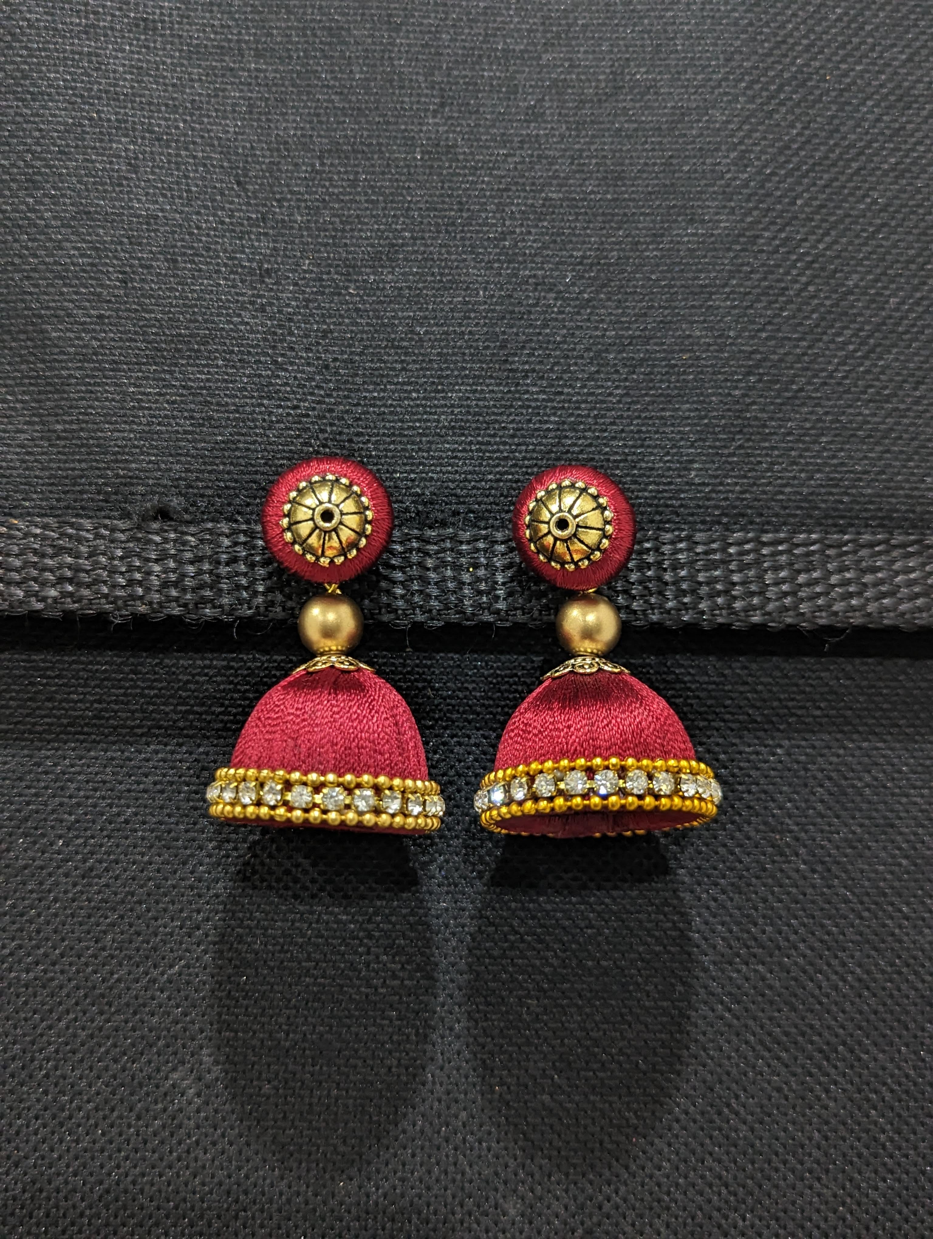 Shop Unique Silk Thread Jewellery - Bangles, Earrings, Necklace, and Saree  Pin – Saubhagyavati.in