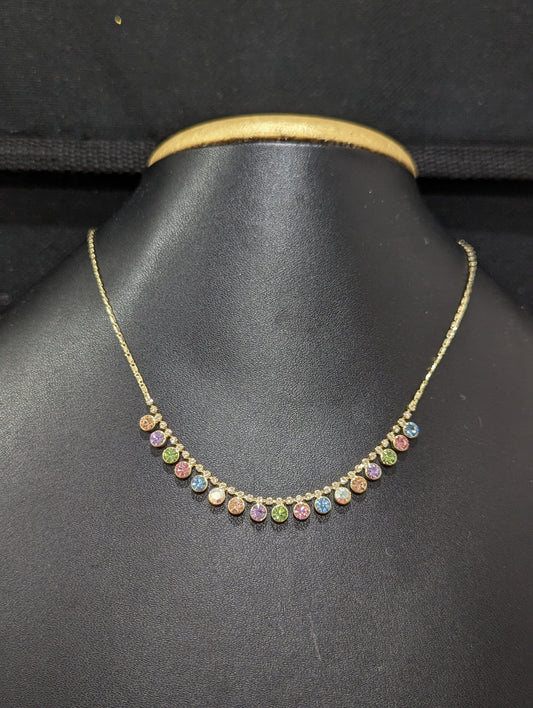 Shiny austrian stone Elegant necklace