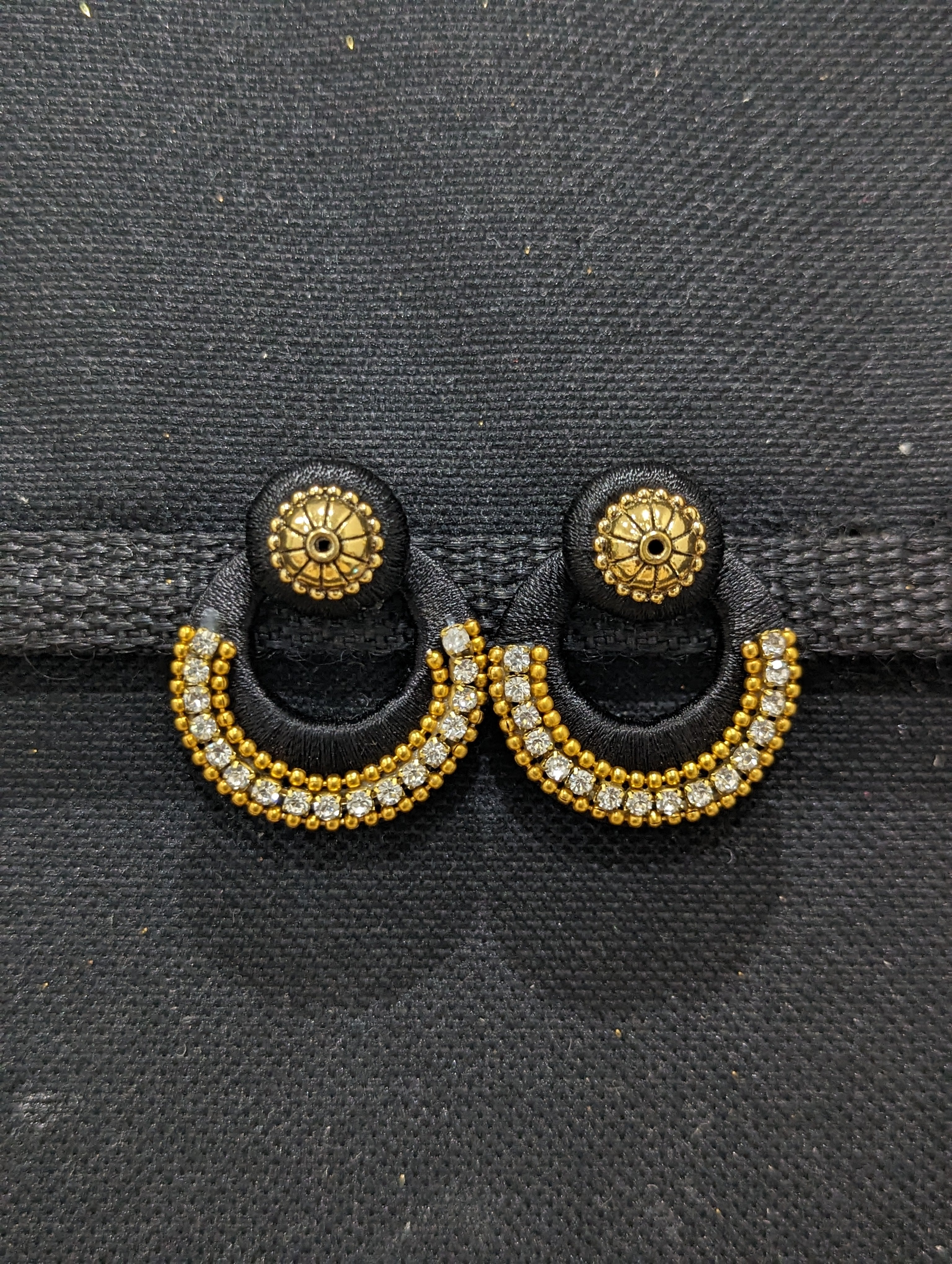 Indra And Sons Jewellers - NEW ARRIVALS Item: RAM LEELA Jhumka Weight: 75  lal Price: DM/Inbox Bring the screenshot of the photo for special discount.  #jewellery #24c #gold #pure #ramleela #jhumka #earpeice #