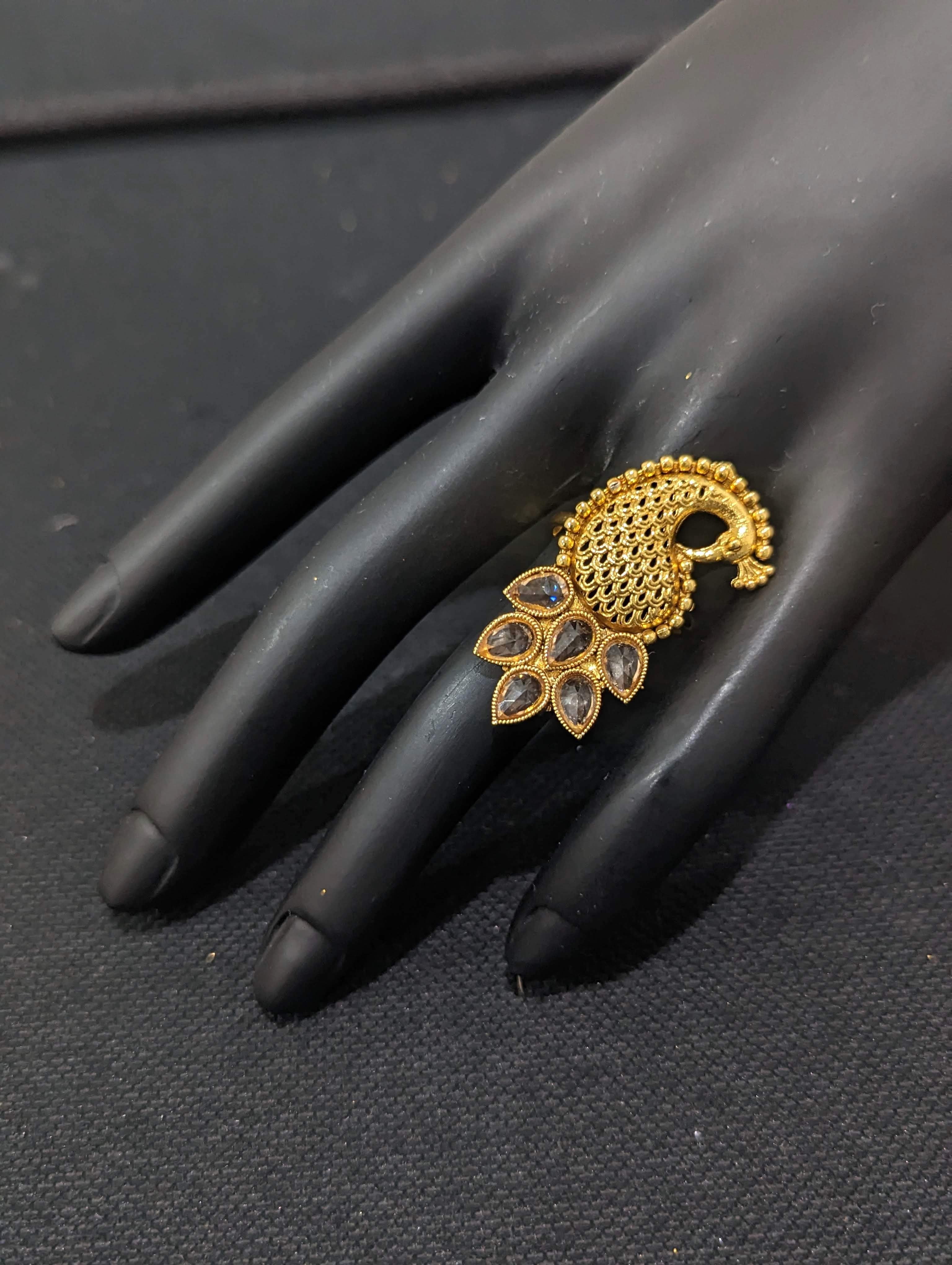 Fancy Peacock Ring – Hirapanna Jewellers