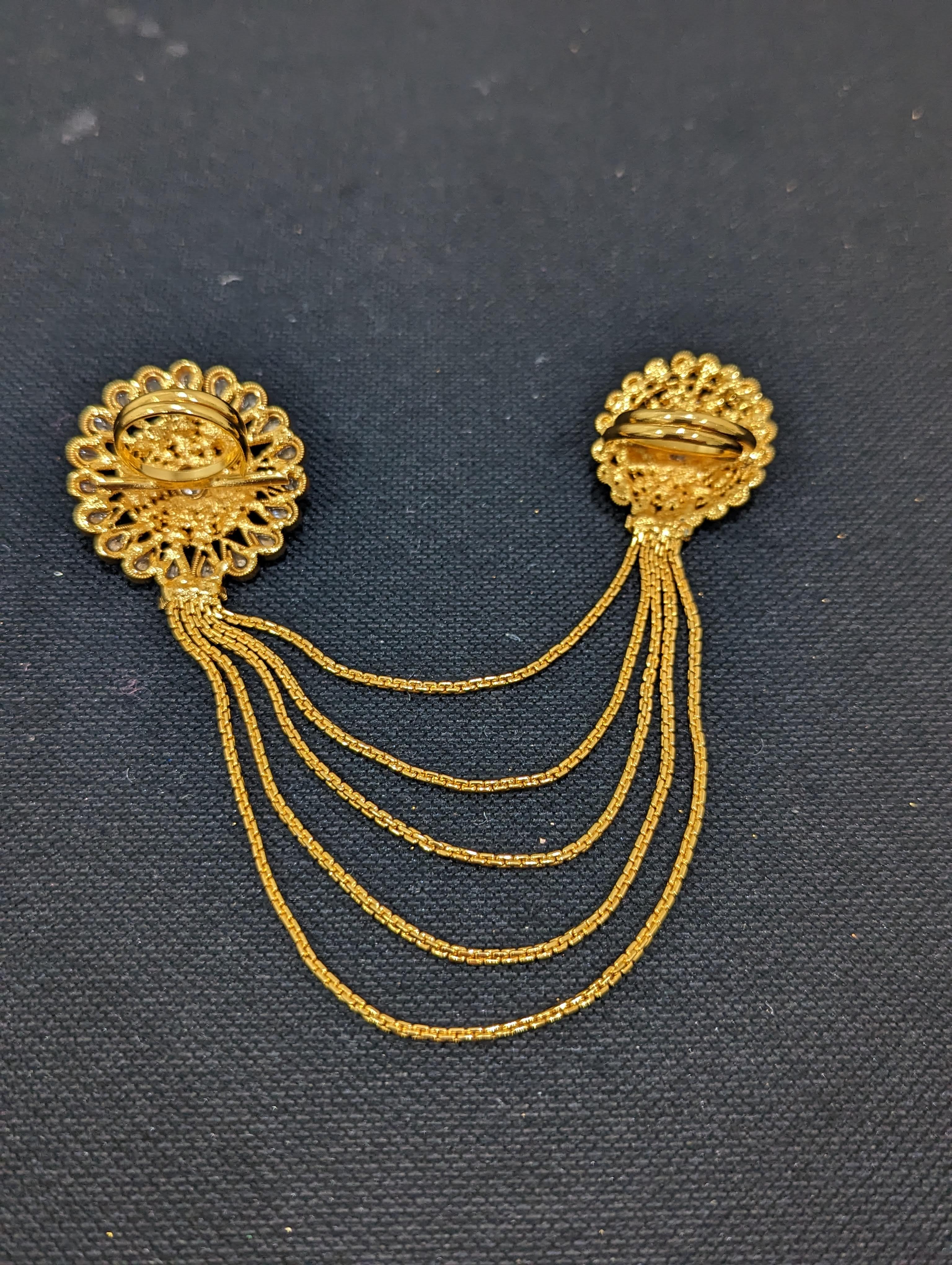 22kt Gold Goddess Durga Round Ring – Pippa Small