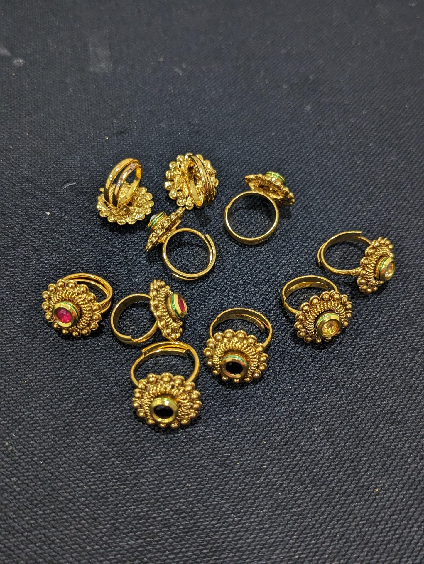 Gold plated Toe Rings - D2