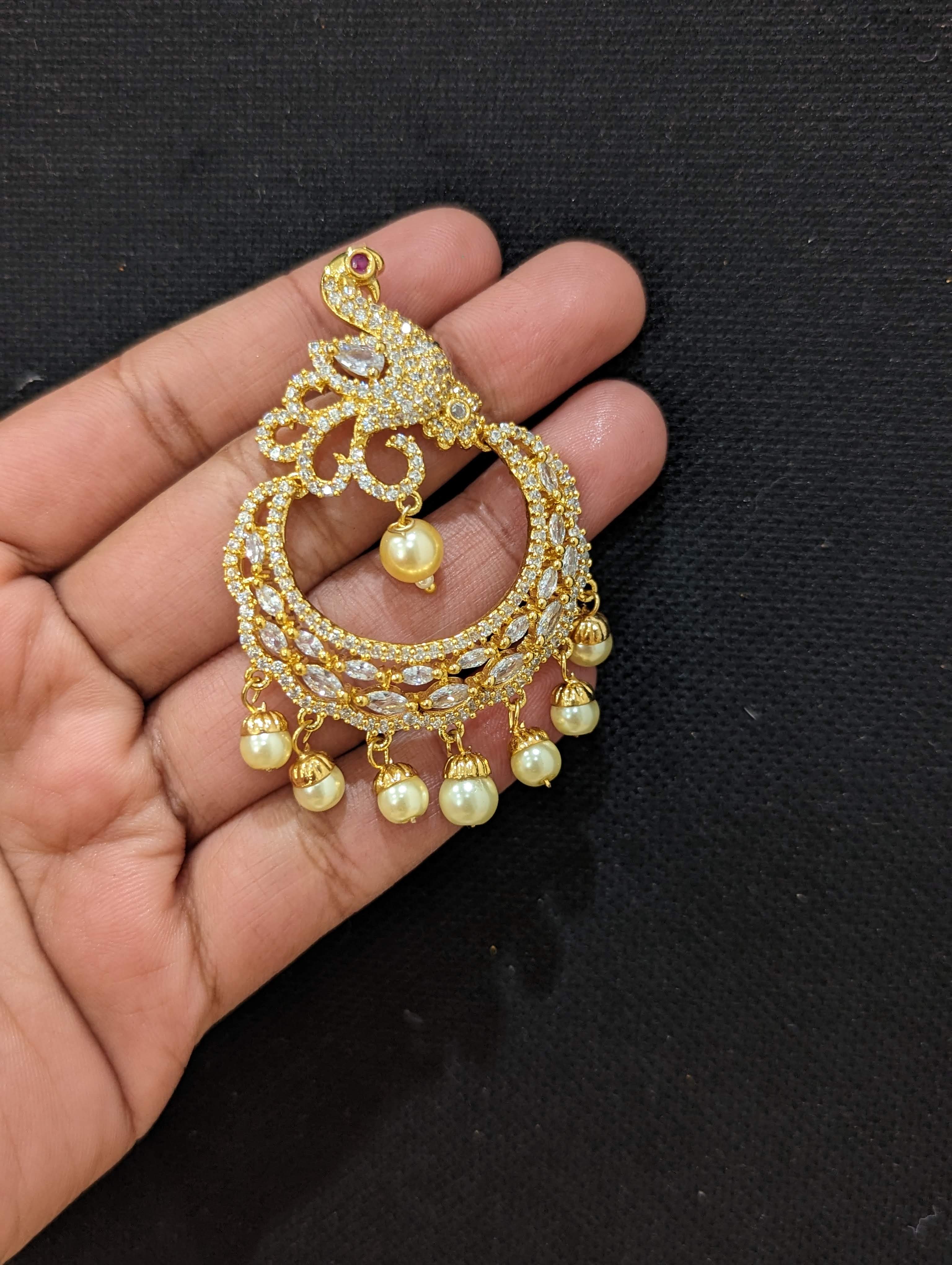 Aathrai Jewellers - #ram leela earrings #luxurious ornamnets #modern  Earrings #happy new year -Aathrai jewellers | Facebook