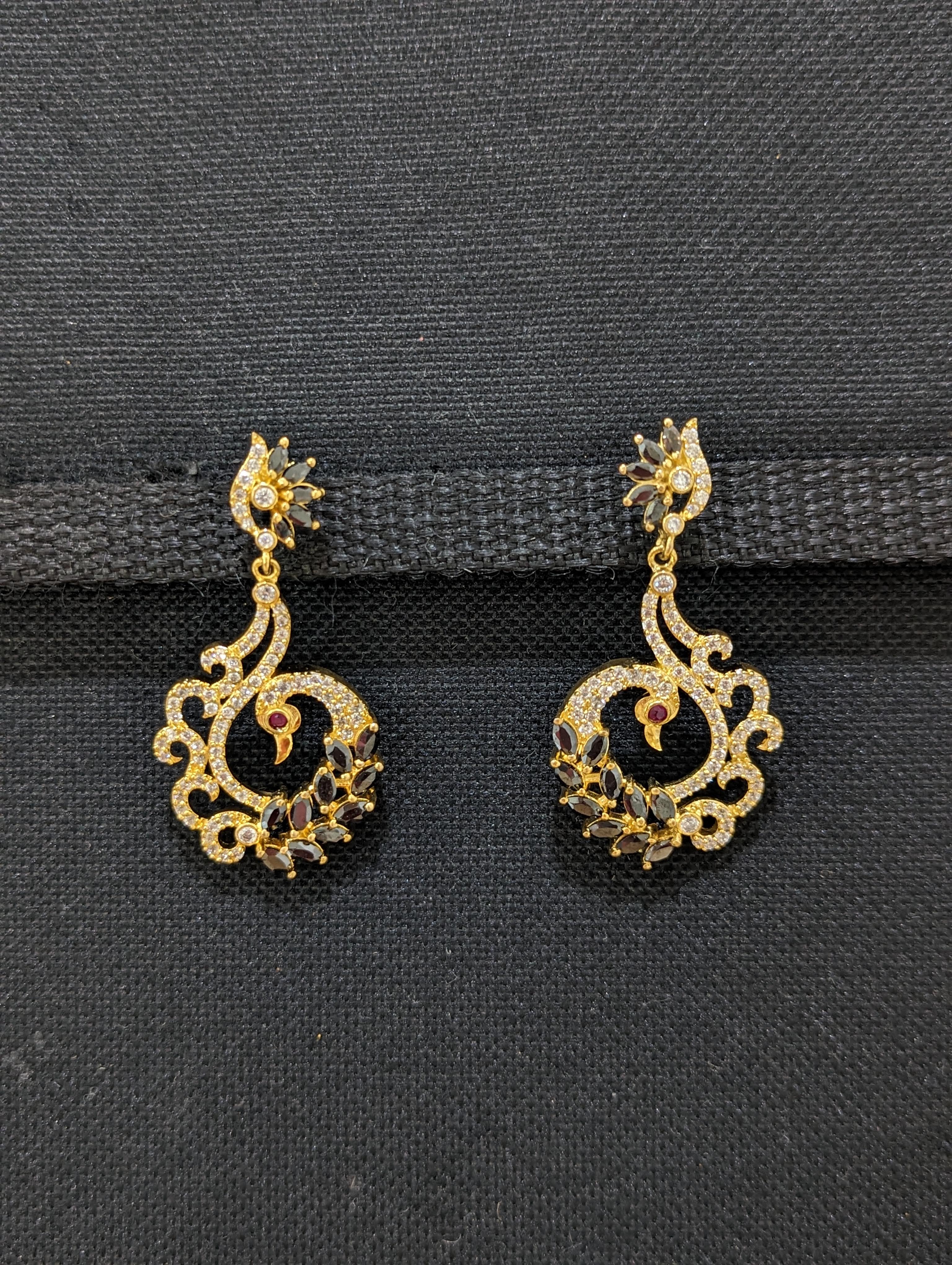 Cubic Zirconia Drop Earrings for Wedding | FashionCrab.com